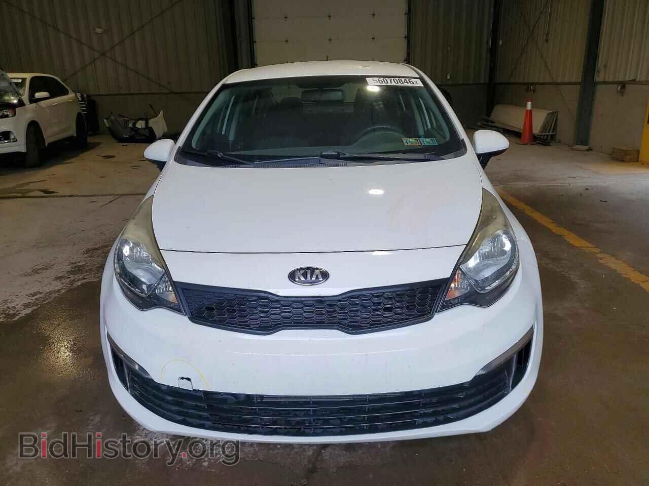 2016 KIA RIO - VIN: KNADM4A35G6562857 - Фото 5
