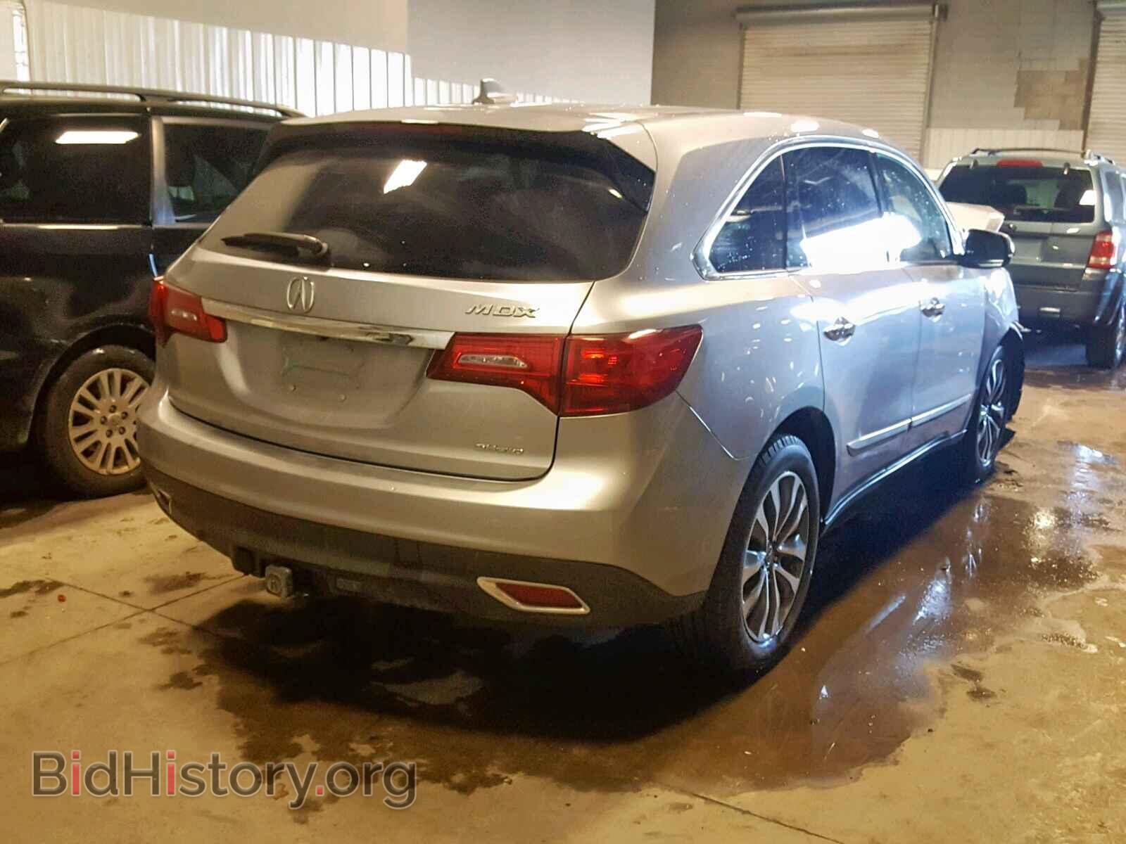 2016 ACURA MDX - VIN: 5FRYD4H41GB031256 - Фото 4