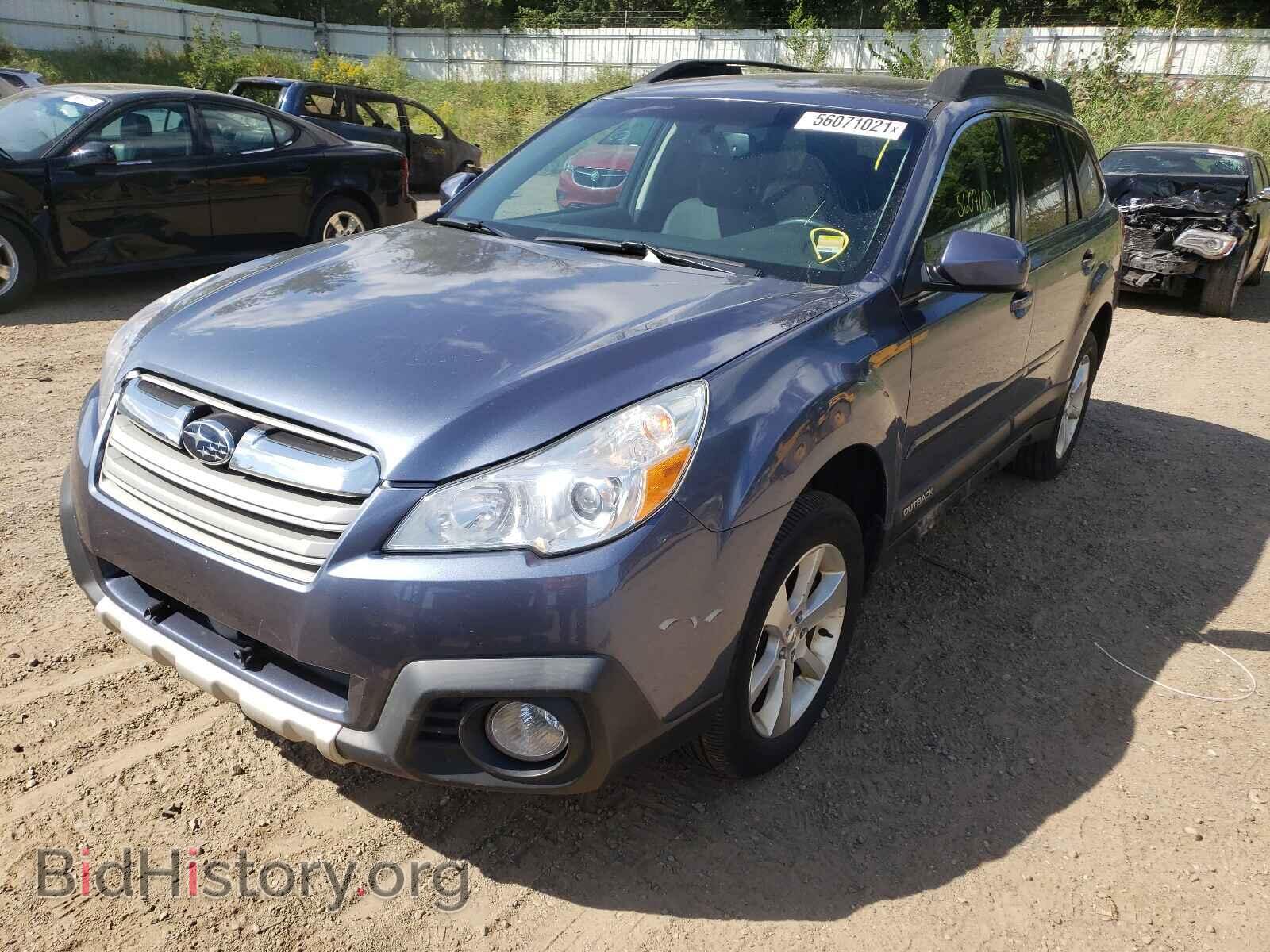 2014 SUBARU OUTBACK - VIN: 4S4BRDLC4E2230918 - Фото 2
