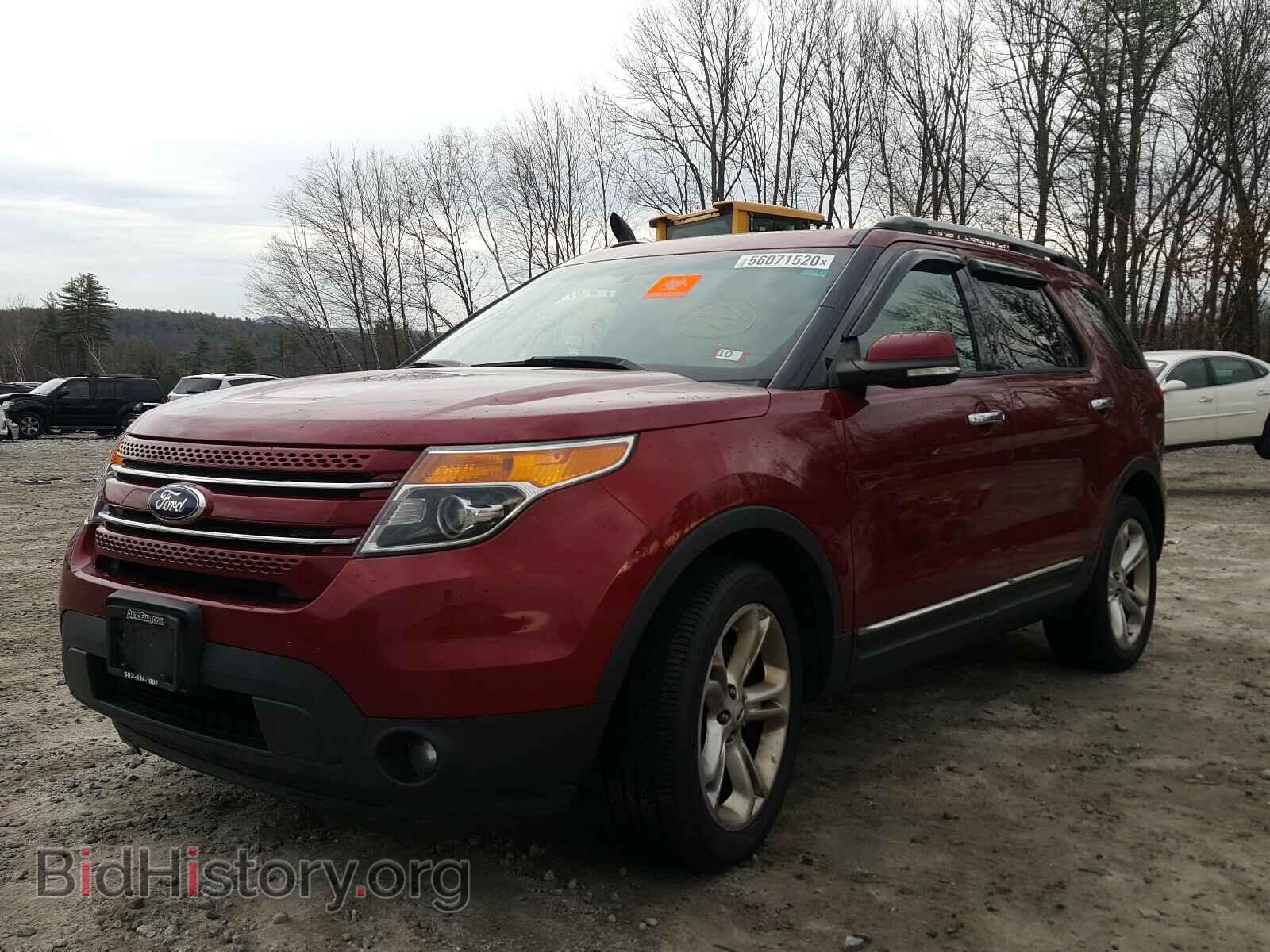 2014 FORD EXPLORER - VIN: 1FM5K8F85EGA28382 - Фото 2