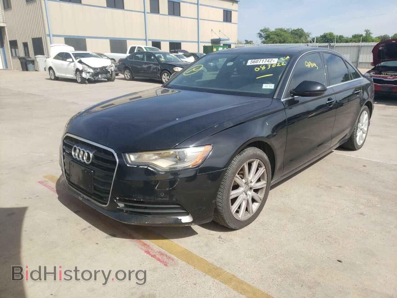 2014 AUDI A6 - VIN: WAUDFAFC7EN083022 - Photo 2