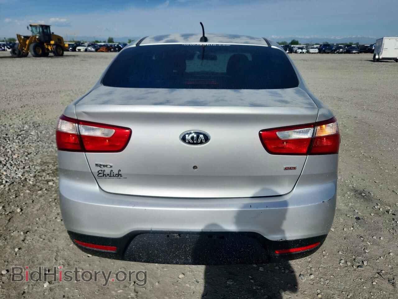 2014 KIA RIO - VIN: KNADM4A38E6358356 - Фото 6