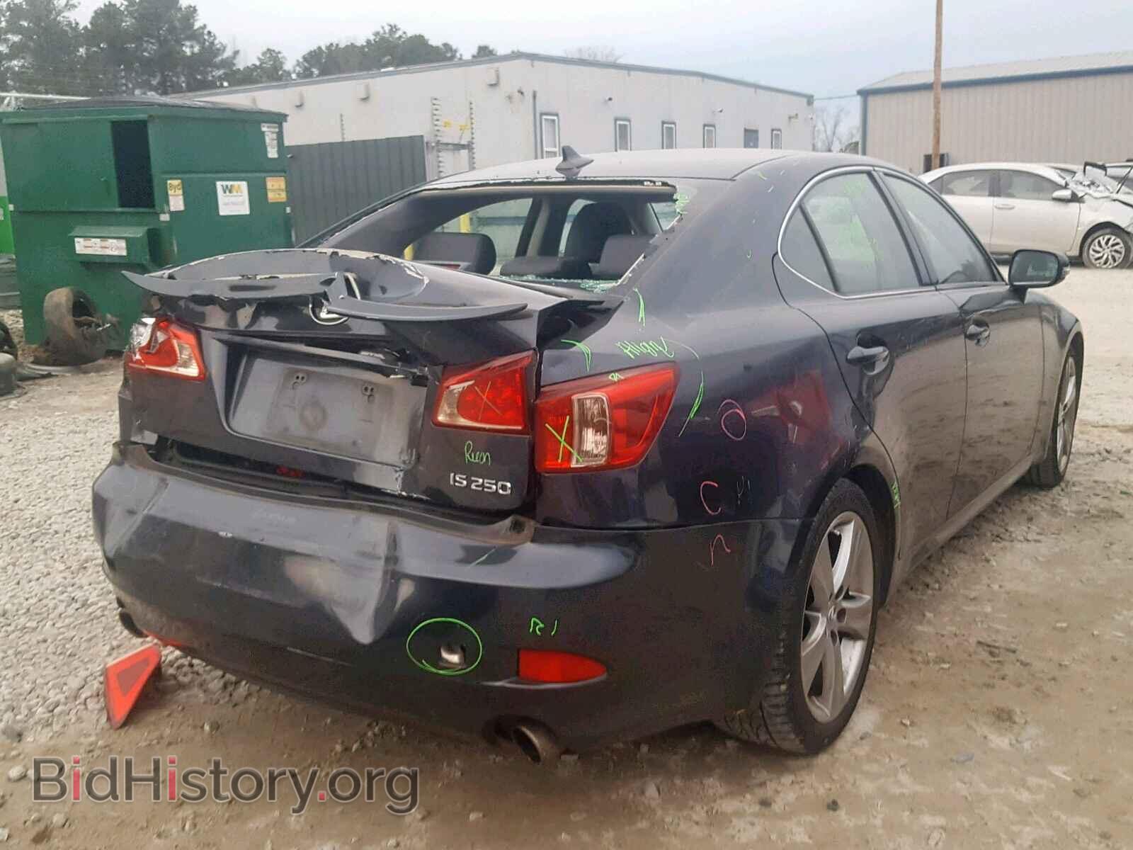 2011 LEXUS IS 250 - VIN: JTHBF5C21B5139799 - Фото 4