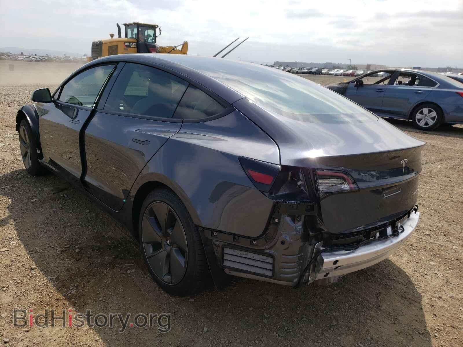 2021 TESLA MODEL 3 - VIN: 5YJ3E1EB9MF930663 - Фото 3