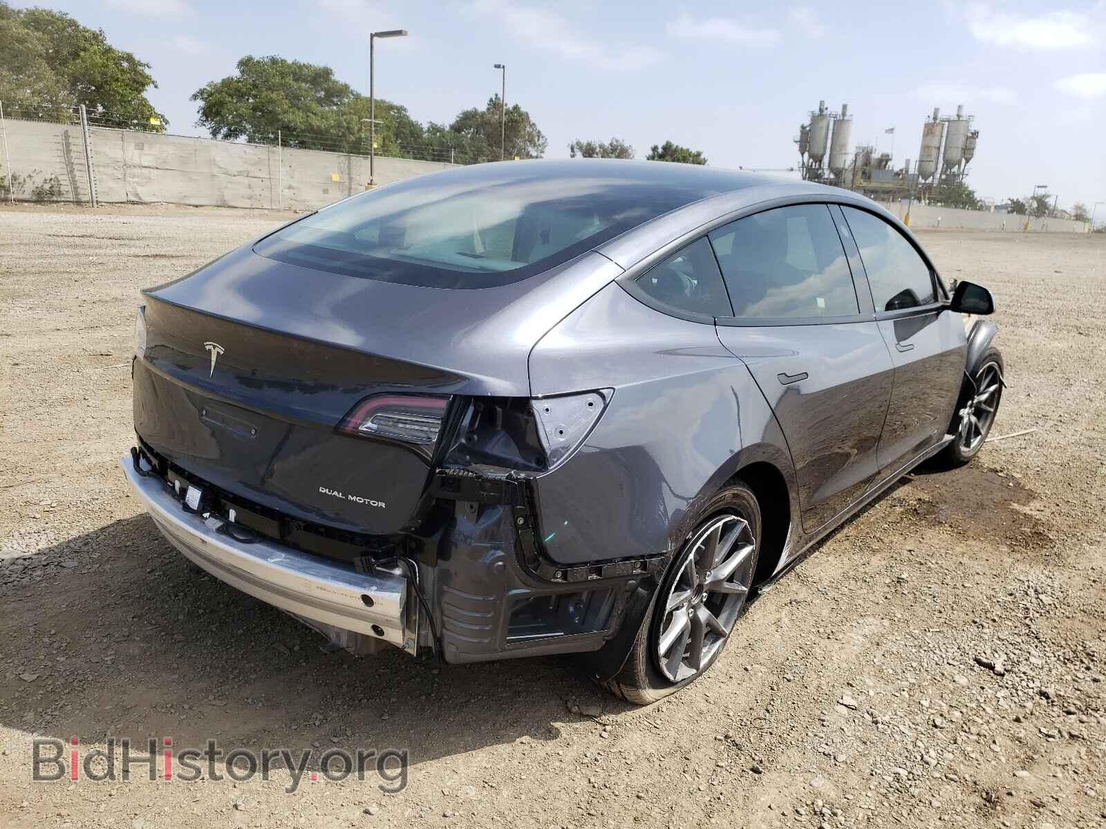 2021 TESLA MODEL 3 - VIN: 5YJ3E1EB9MF930663 - Фото 4