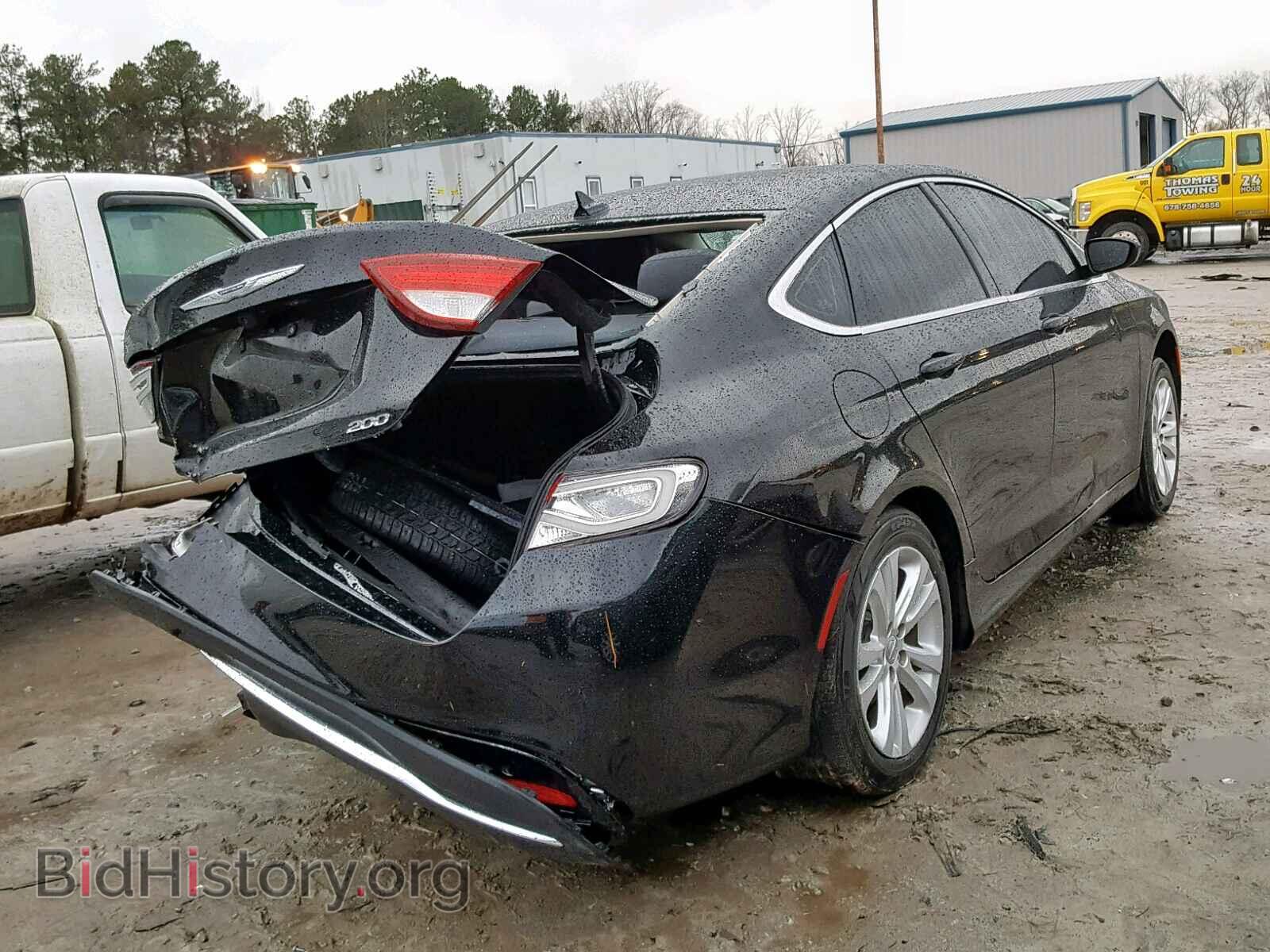2016 CHRYSLER 200 - VIN: 1C3CCCAB1GN178491 - Фото 4