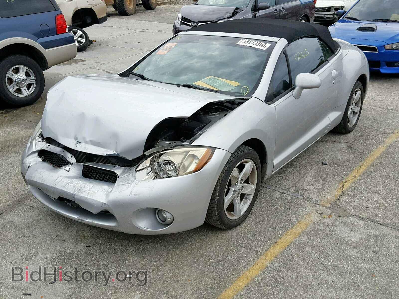 2007 MITSUBISHI ECLIPSE - VIN: 4A3AL25F47E038328 - Photo 2