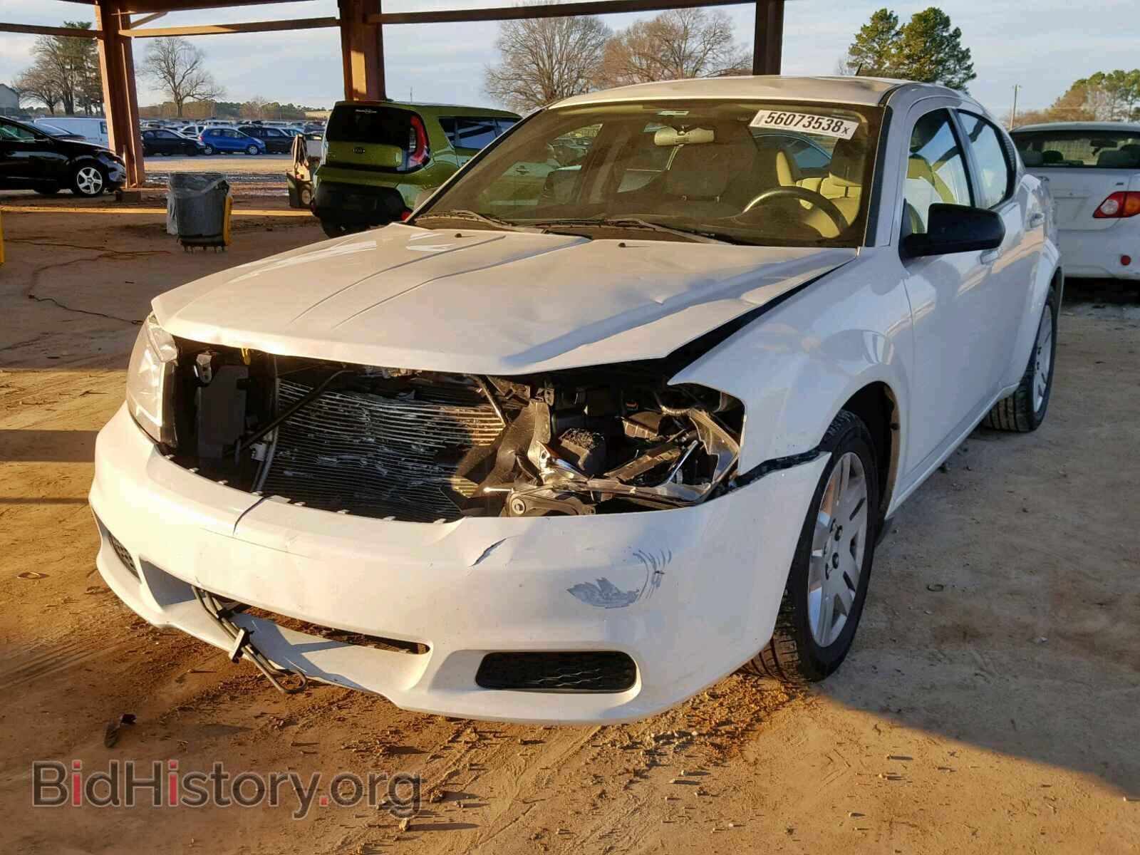 2011 DODGE AVENGER - VIN: 1B3BD4FB6BN606262 - Фото 2