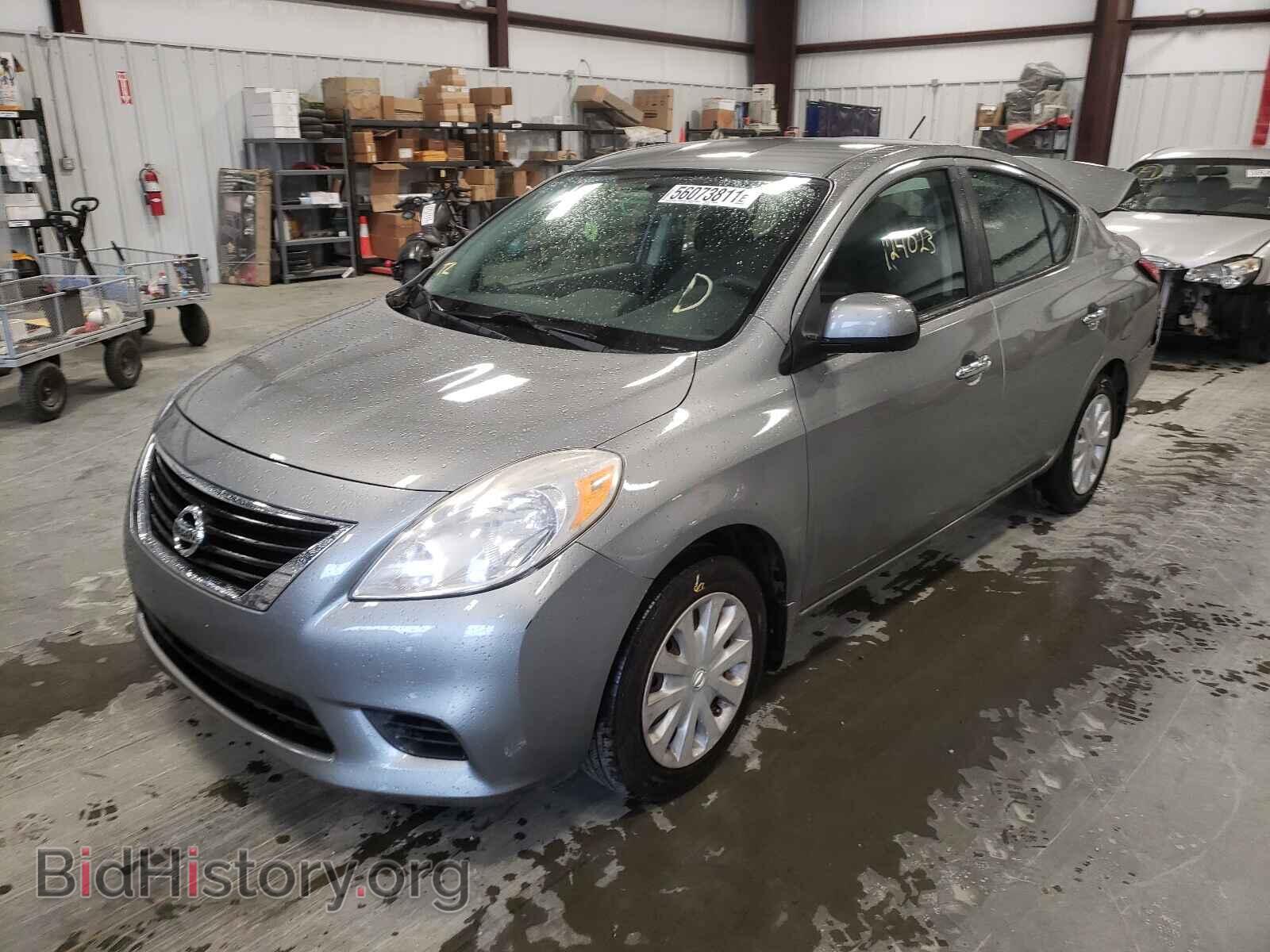 2012 NISSAN VERSA - VIN: 3N1CN7AP9CL882671 - Фото 2