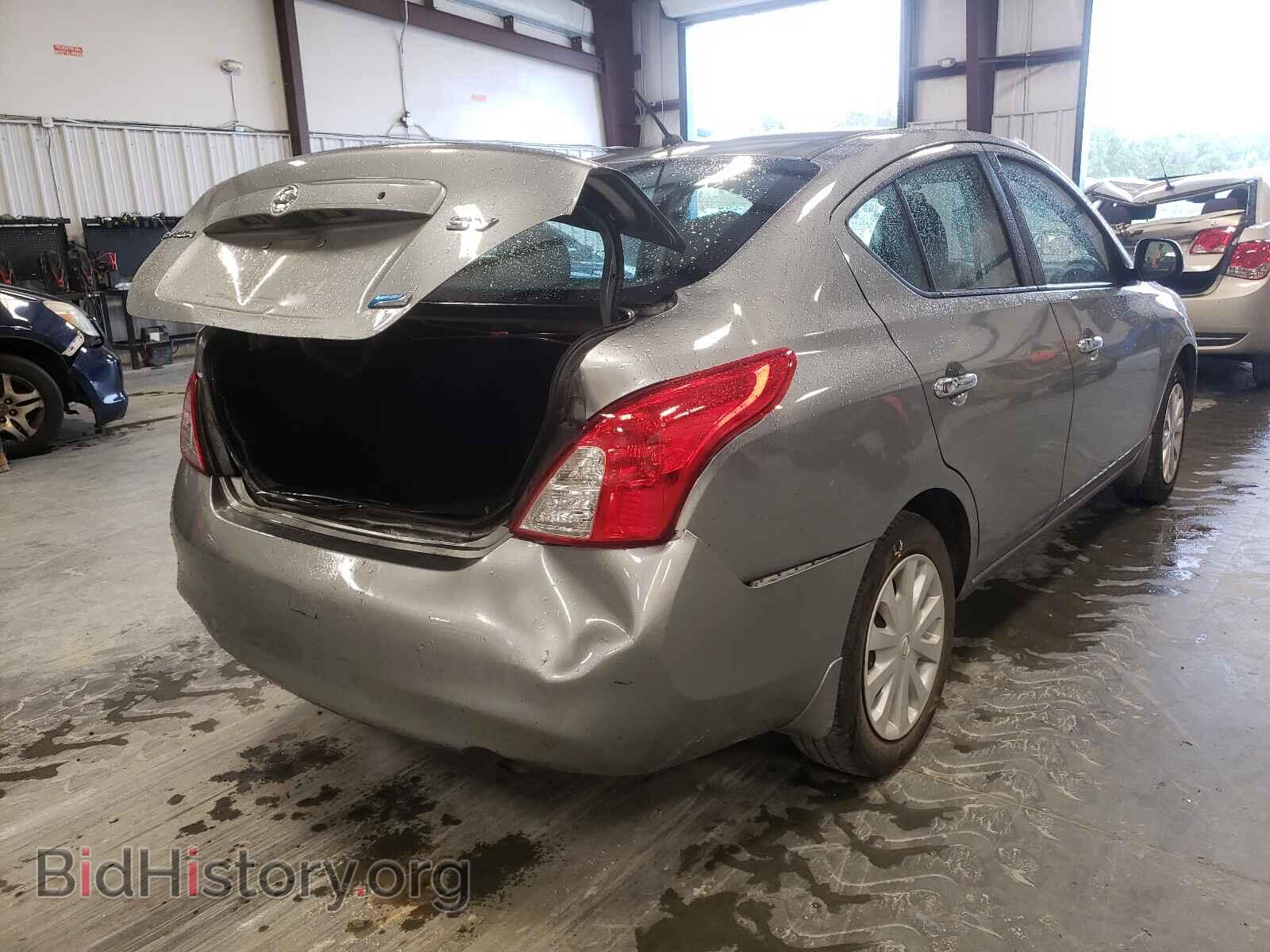 2012 NISSAN VERSA - VIN: 3N1CN7AP9CL882671 - Фото 4
