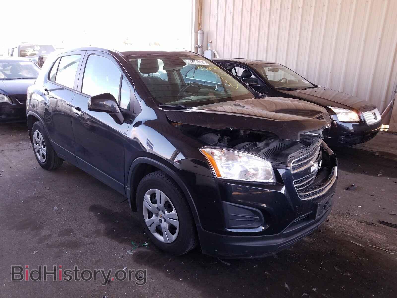 Фотография KL7CJKSBXFB085542 - CHEVROLET TRAX 2015