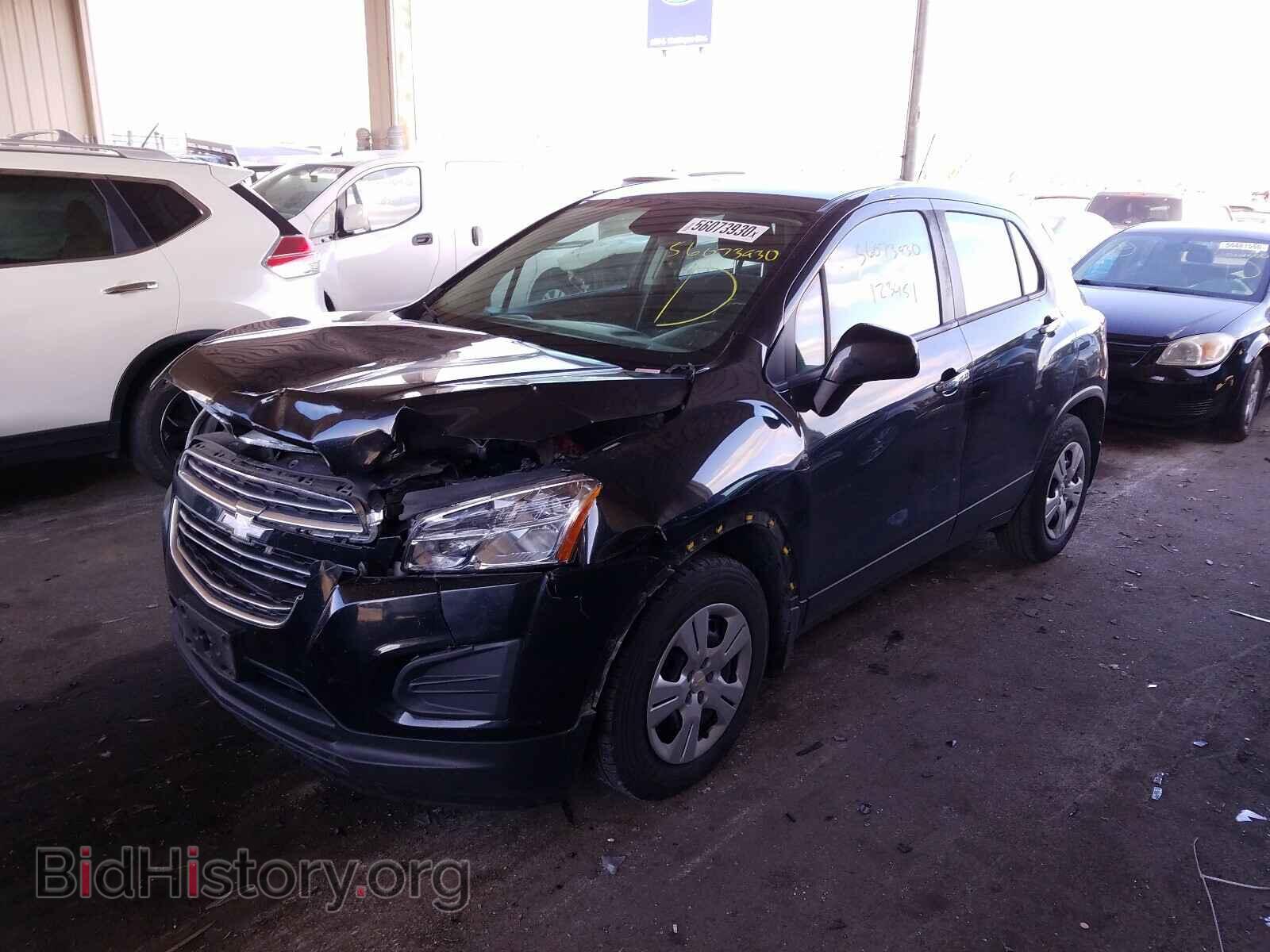 2015 CHEVROLET TRAX - VIN: KL7CJKSBXFB085542 - Фото 2