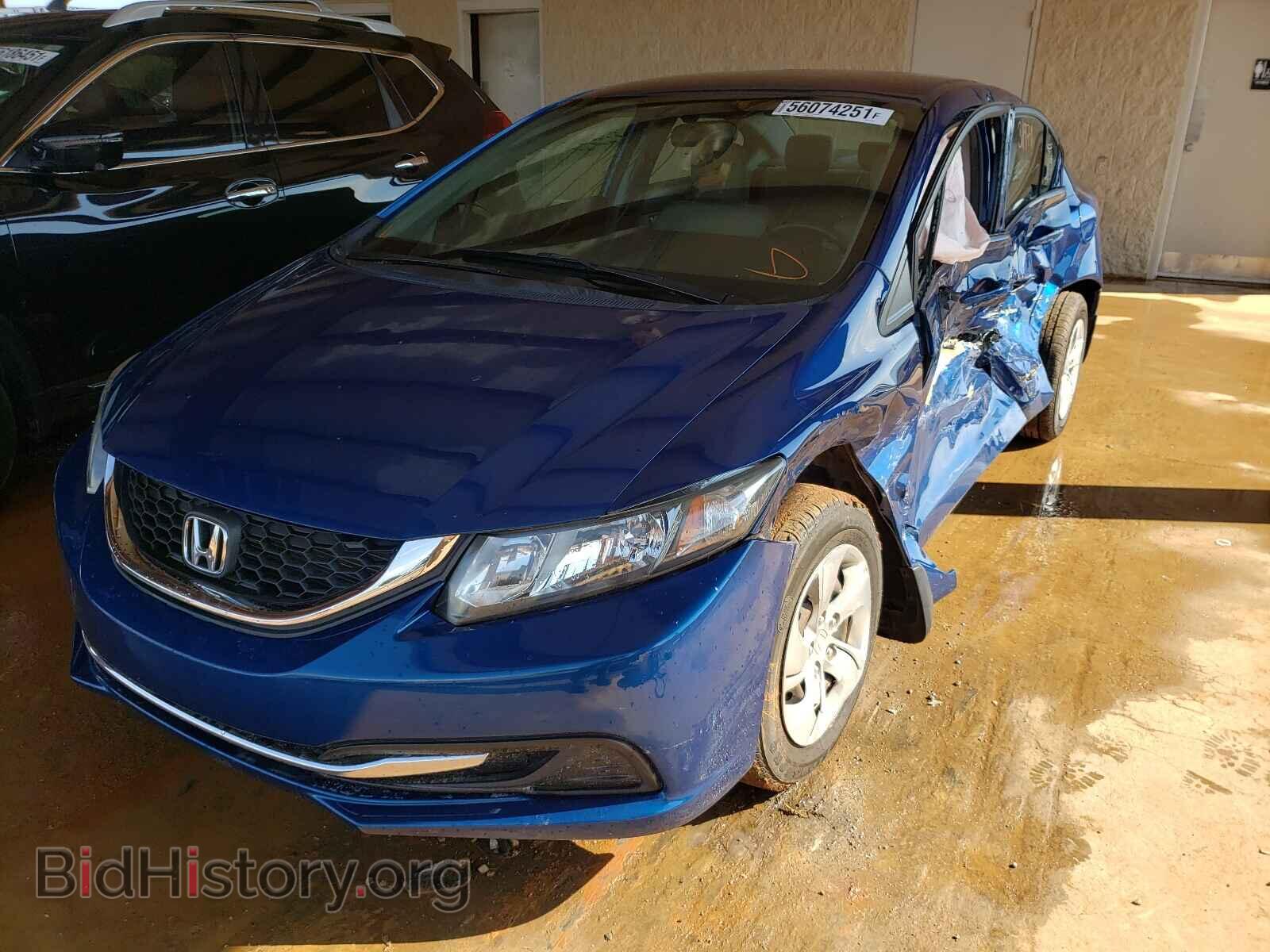 2014 HONDA CIVIC - VIN: 19XFB2F58EE013192 - Фото 2