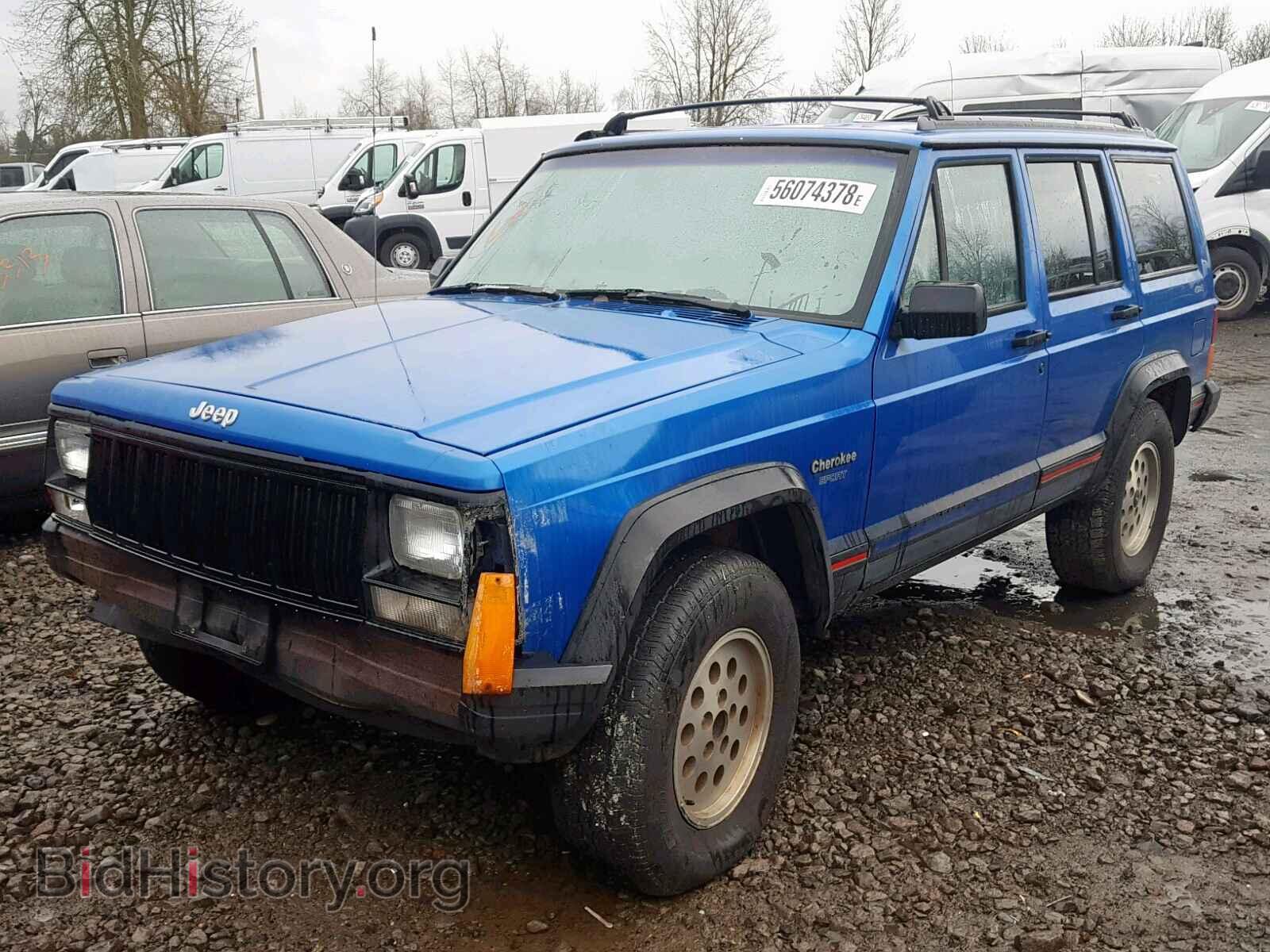 1993 JEEP CHEROKEE S - VIN: 1J4FJ68S6PL507018 - Фото 2