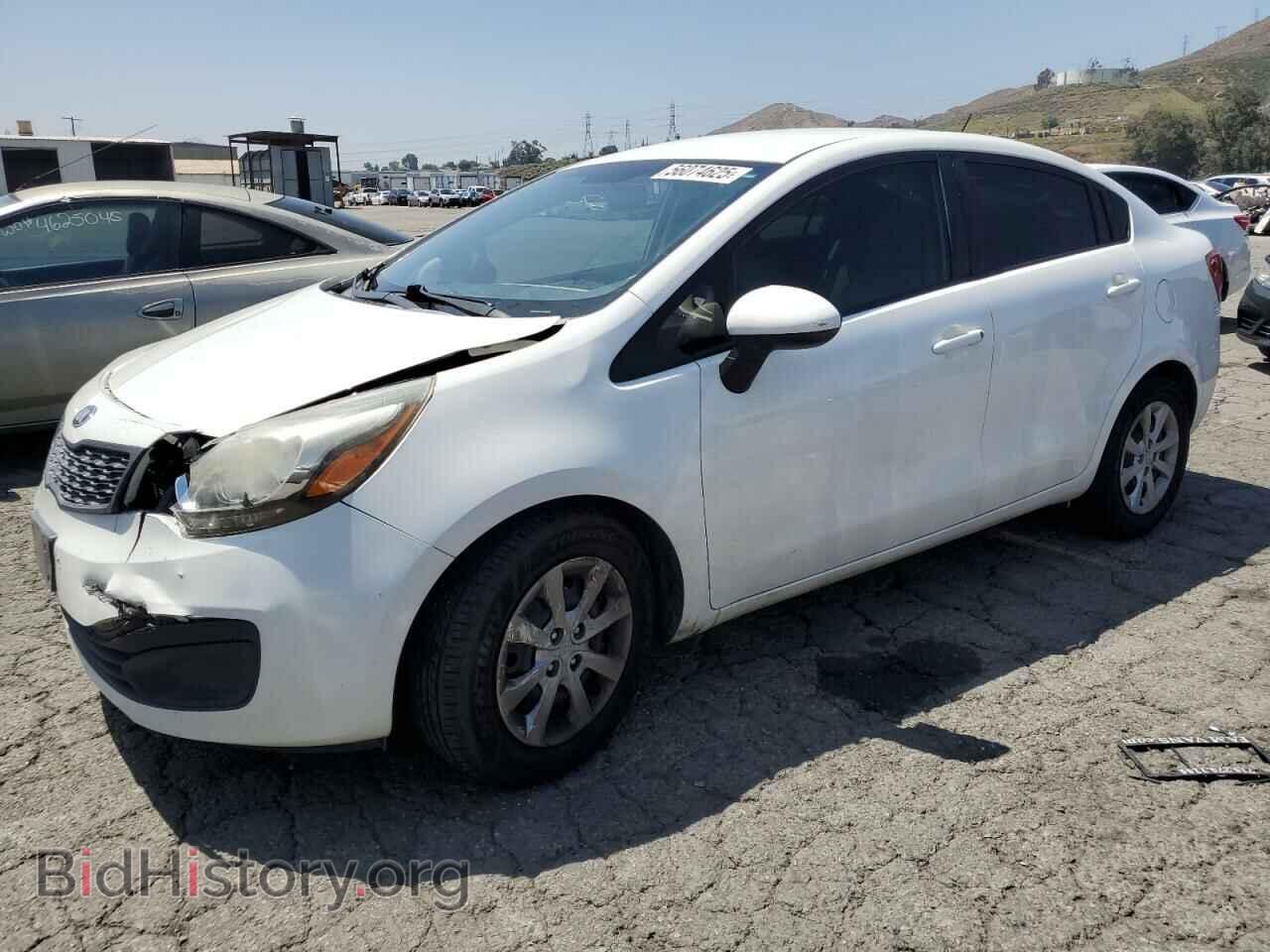 Фотография KNADM4A34D6204225 - KIA RIO 2013