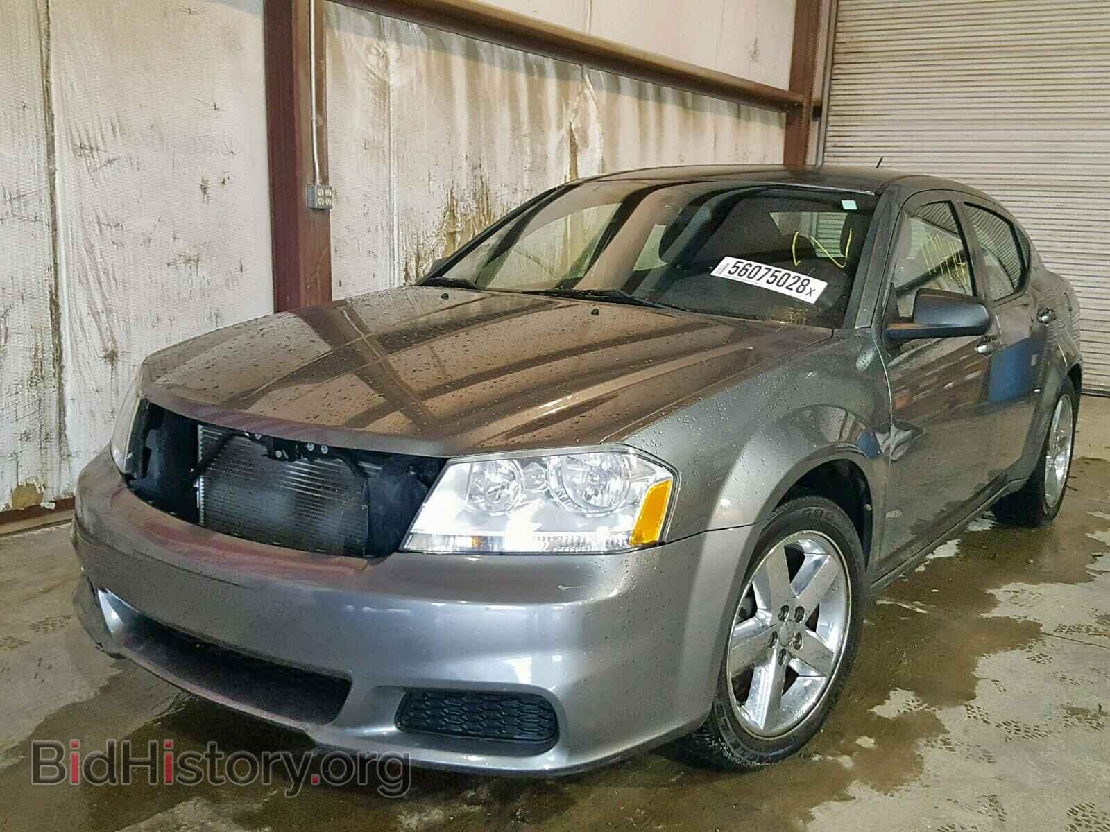 2013 DODGE AVENGER - VIN: 1C3CDZAB2DN571704 - Фото 2