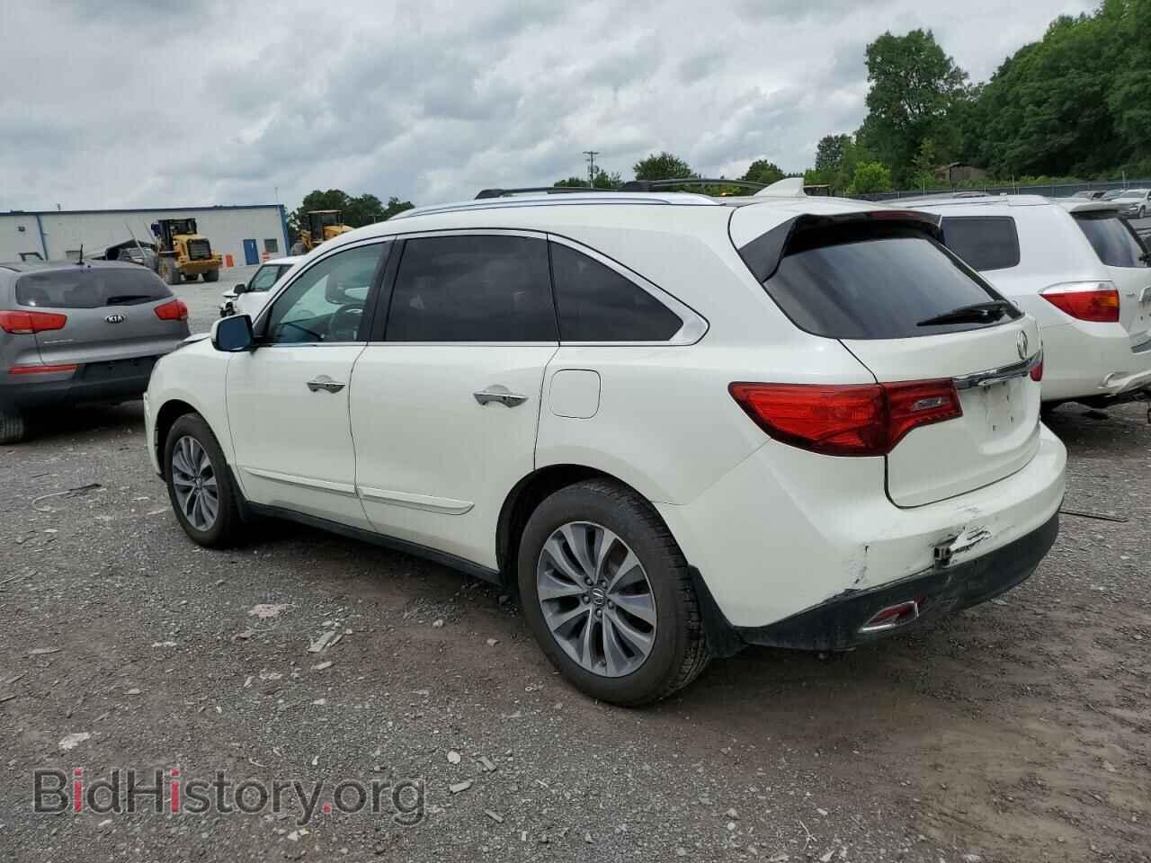 2014 ACURA MDX - VIN: 5FRYD4H45EB032844 - Фото 2