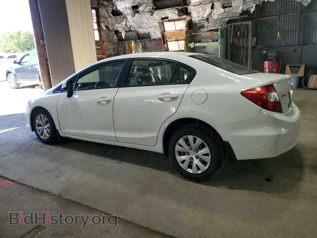 2012 HONDA CIVIC - VIN: 2HGFB2F59CH594625 - Фото 2