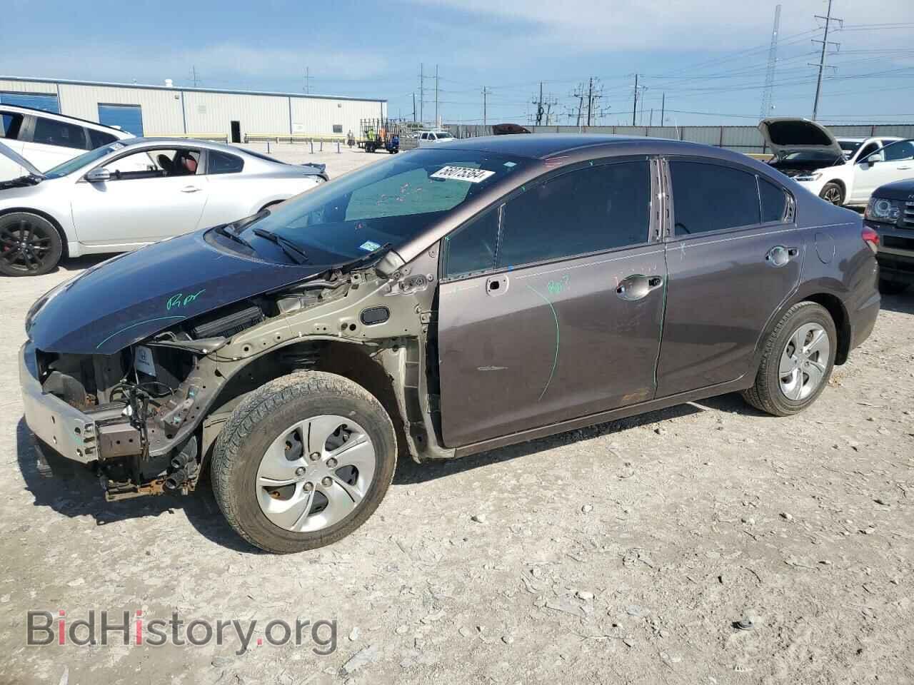 Фотография 2HGFB2F54DH562294 - HONDA CIVIC 2013