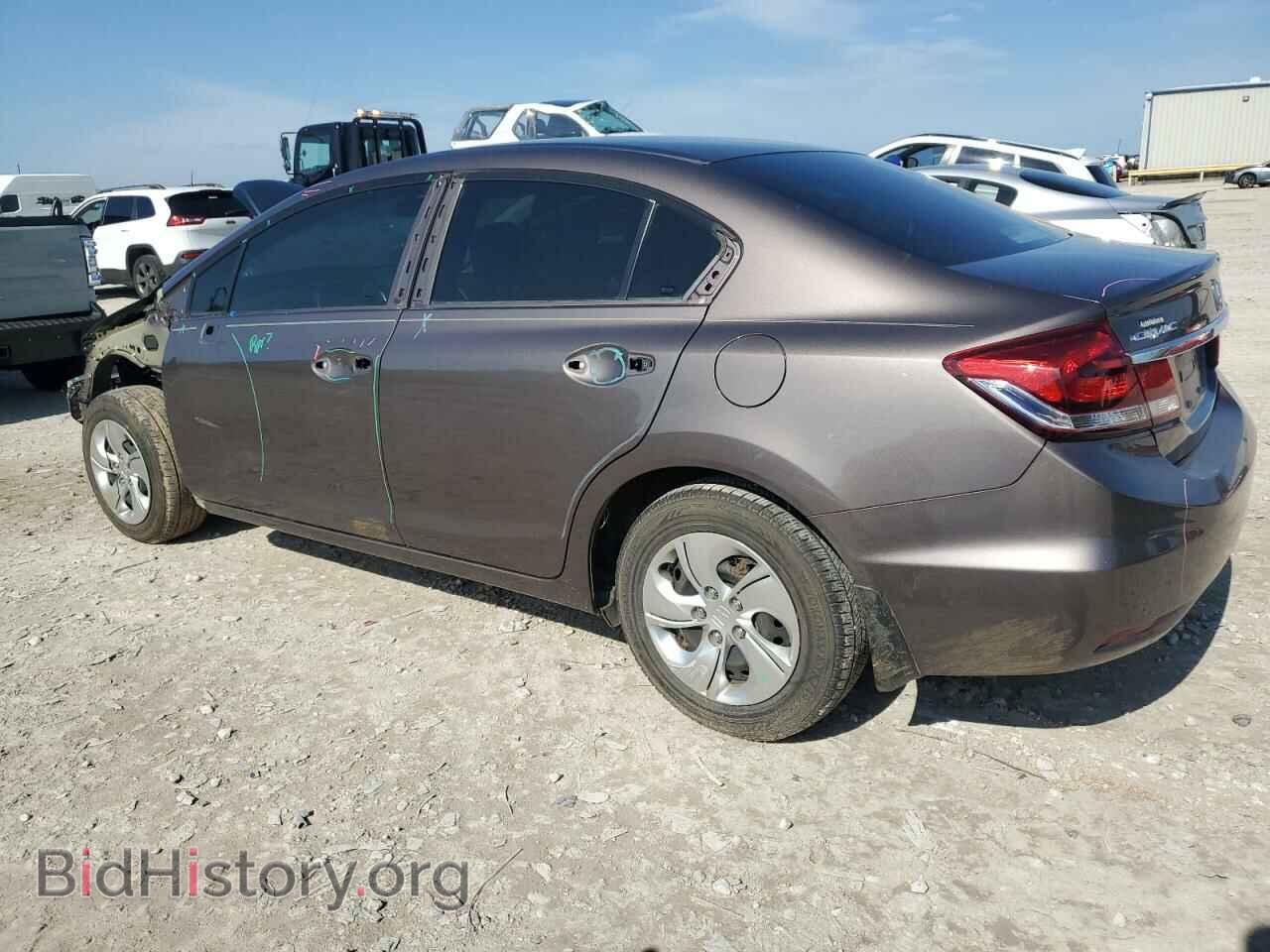 2013 HONDA CIVIC - VIN: 2HGFB2F54DH562294 - Фото 2