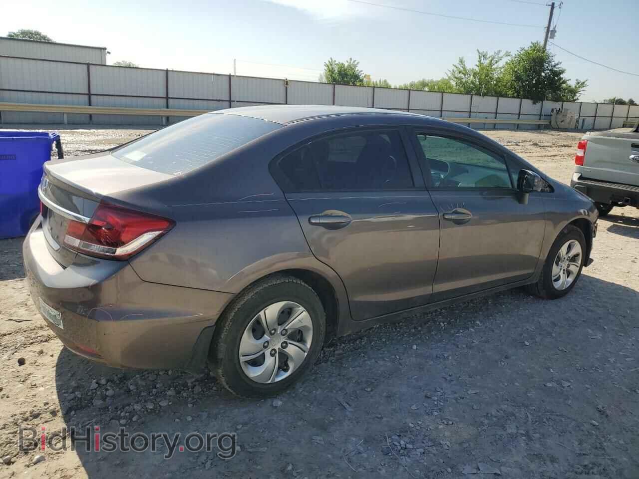 2013 HONDA CIVIC - VIN: 2HGFB2F54DH562294 - Фото 3