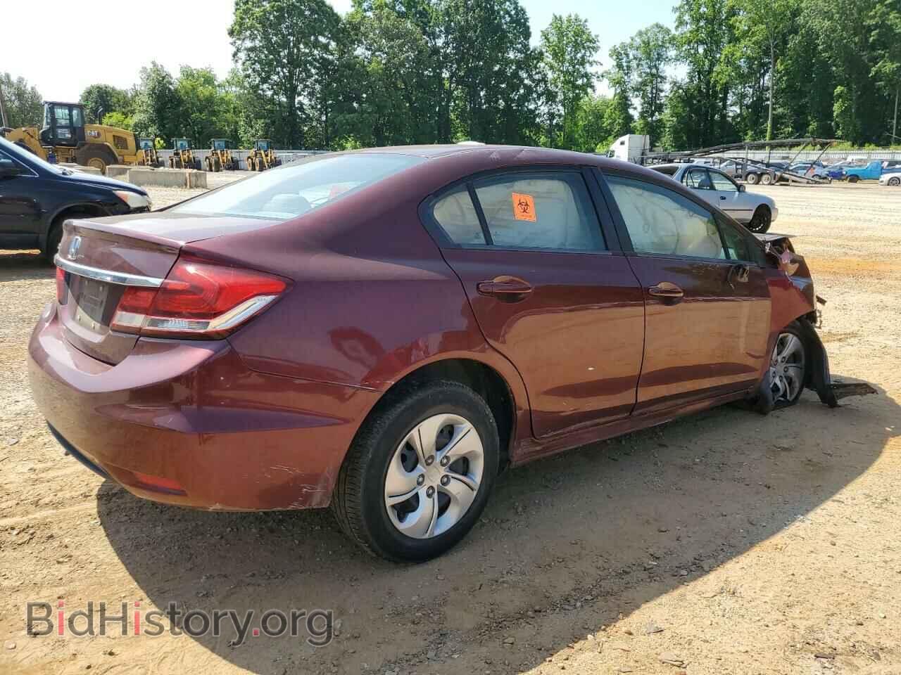 2013 HONDA CIVIC - VIN: 2HGFB2F52DH567204 - Фото 3
