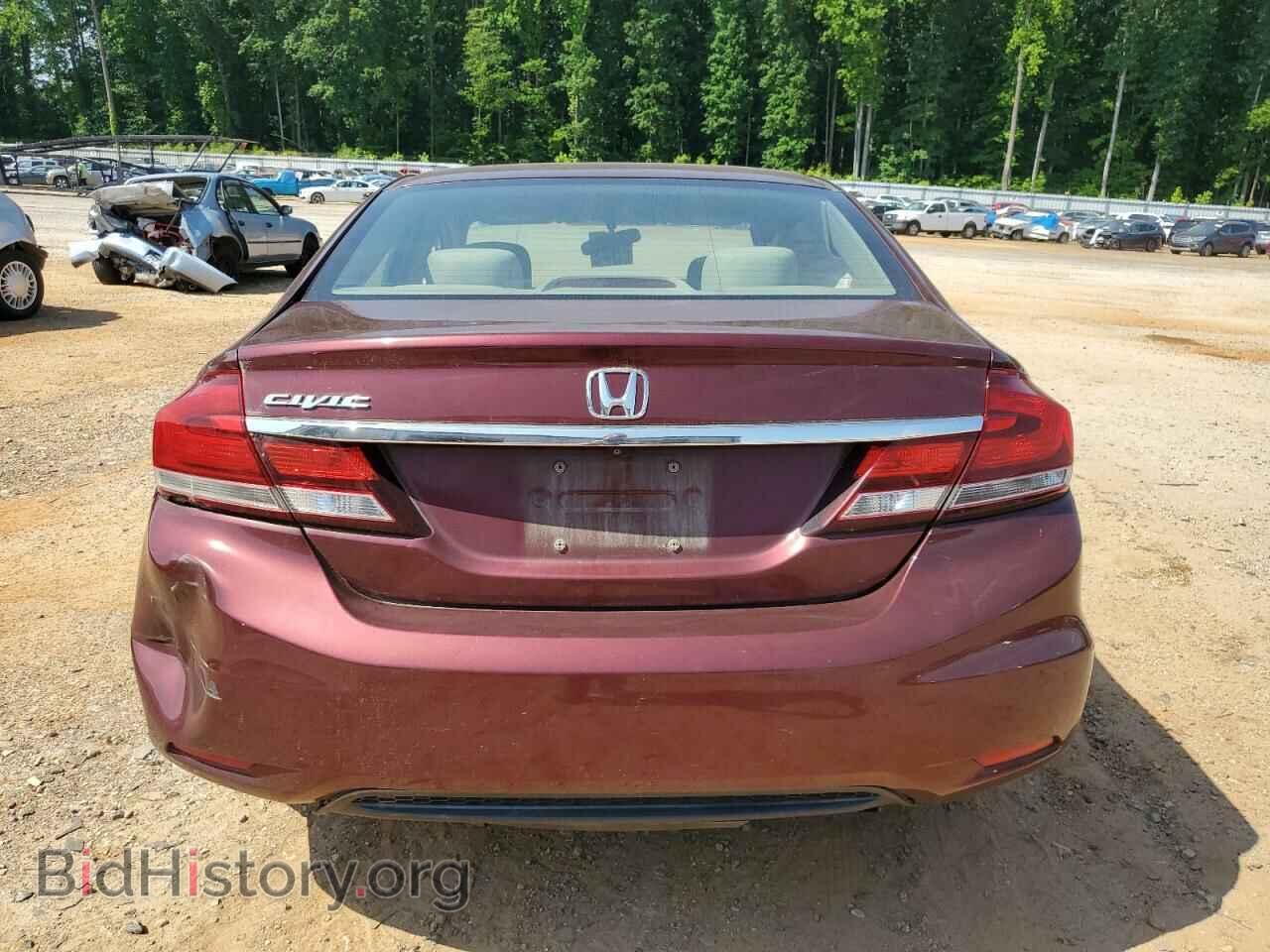 2013 HONDA CIVIC - VIN: 2HGFB2F52DH567204 - Фото 6
