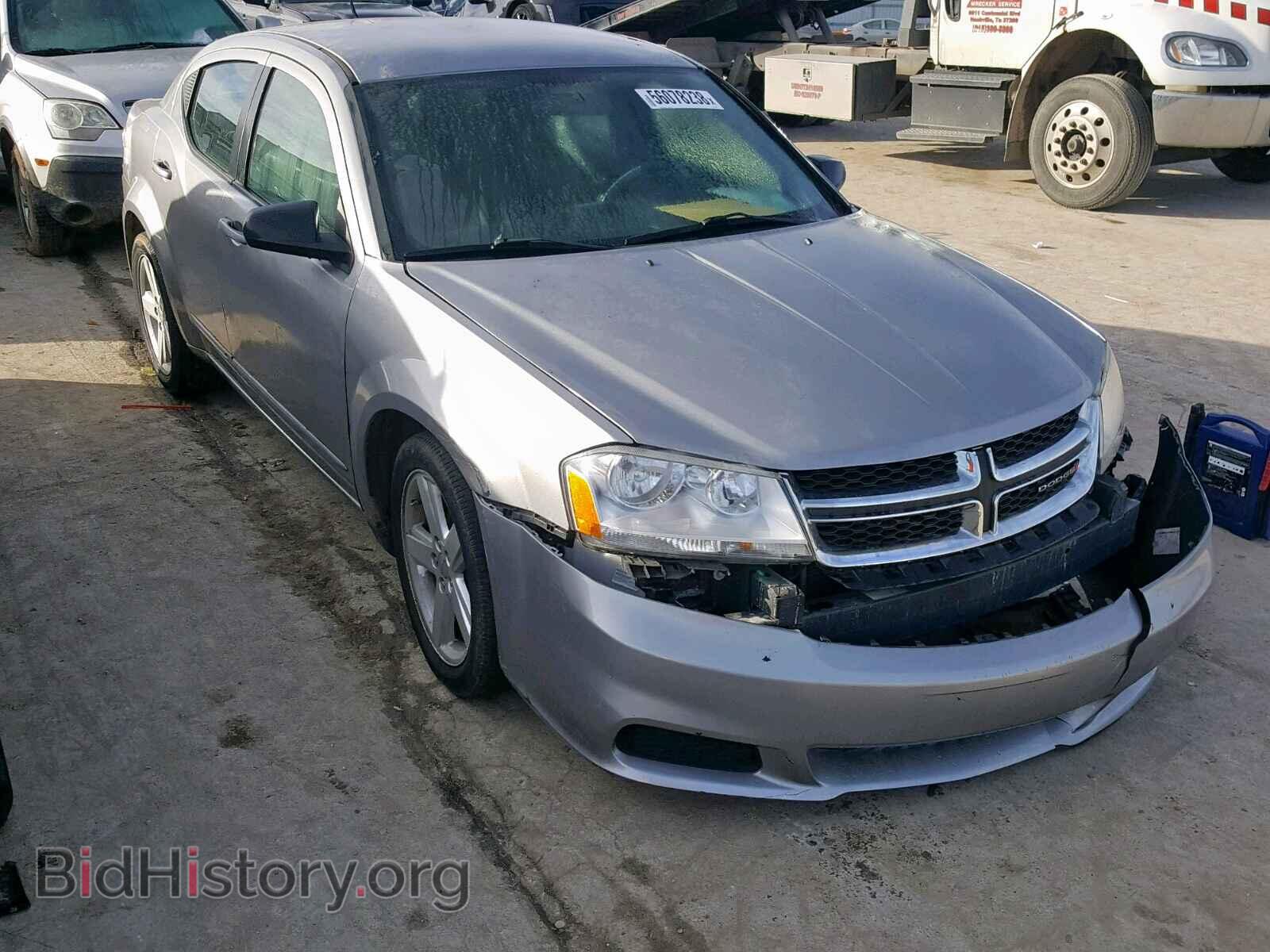 Фотография 1C3CDZAB1DN642777 - DODGE AVENGER 2013