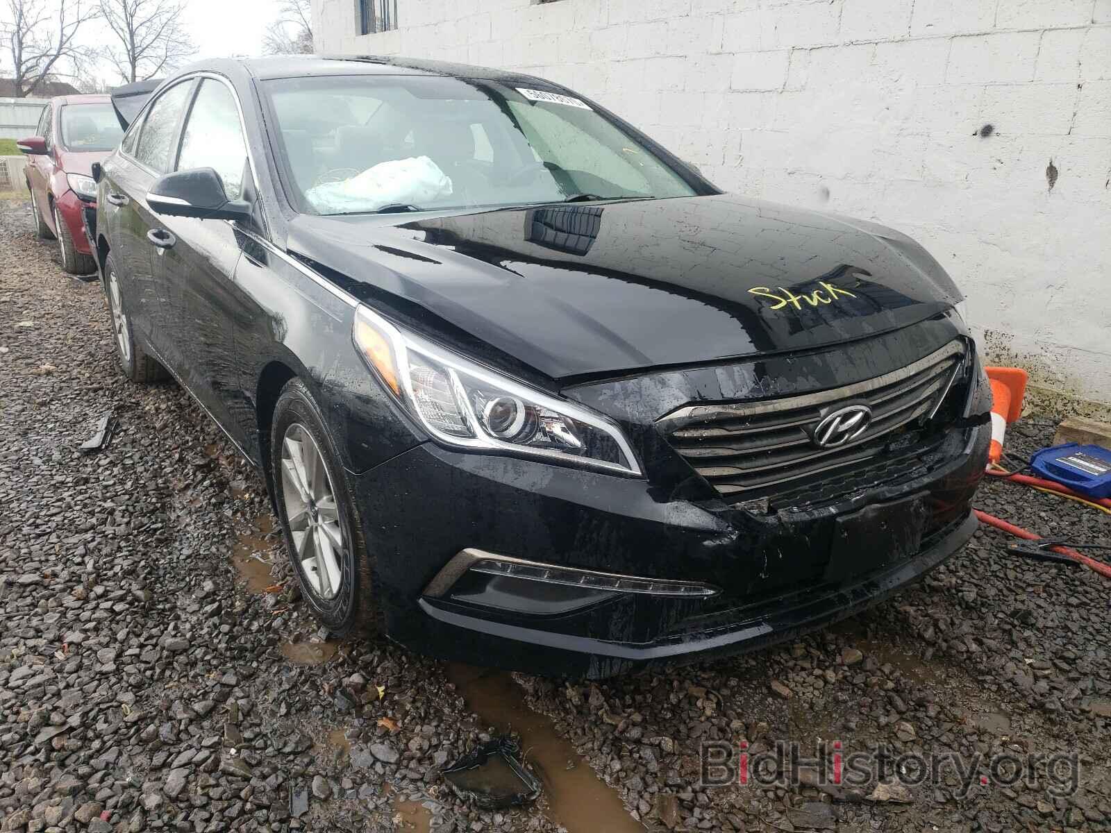 Photo 5NPE24AAXFH116039 - HYUNDAI SONATA 2015