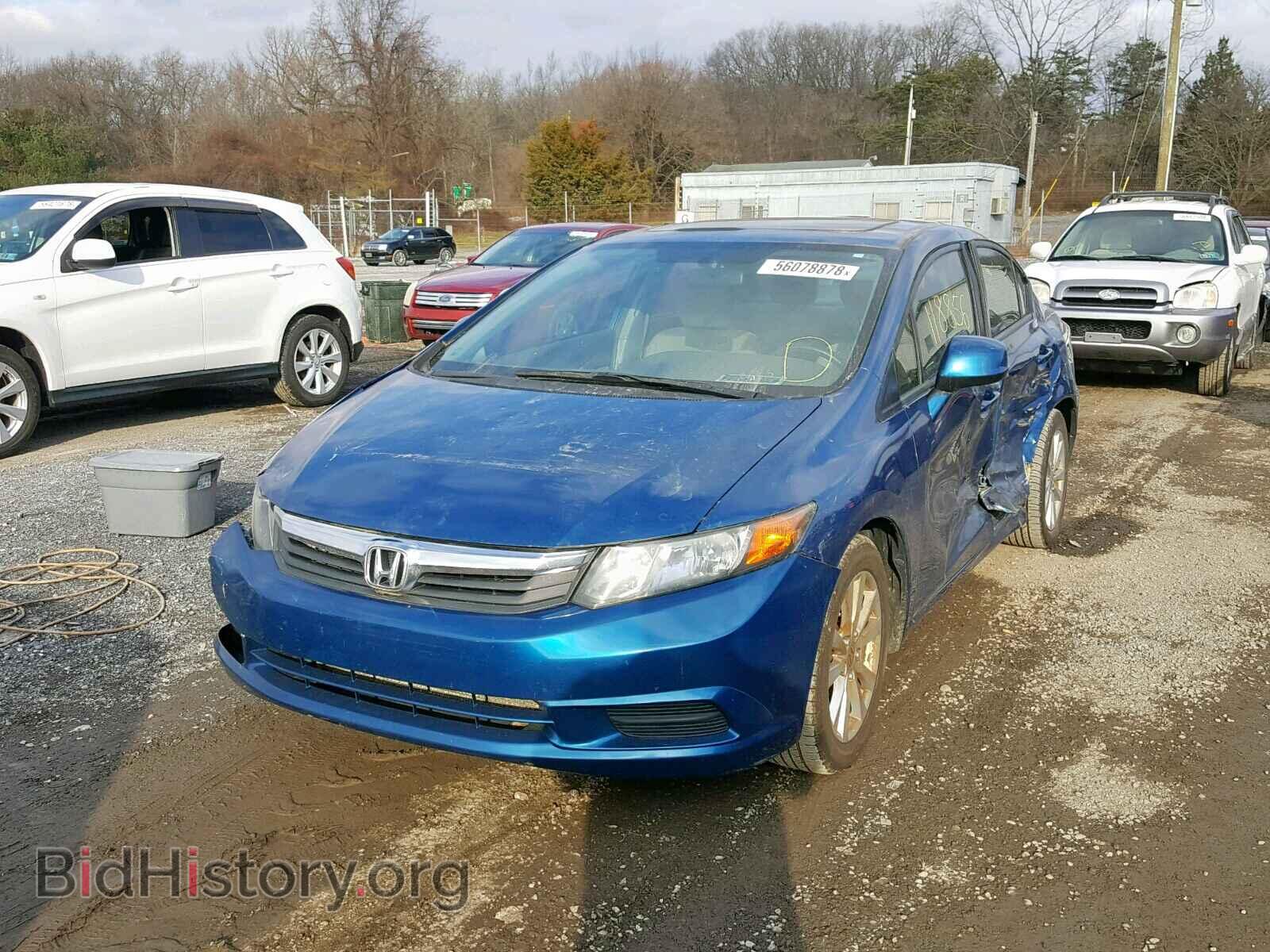 2012 HONDA CIVIC - VIN: 2HGFB2F86CH509086 - Photo 2
