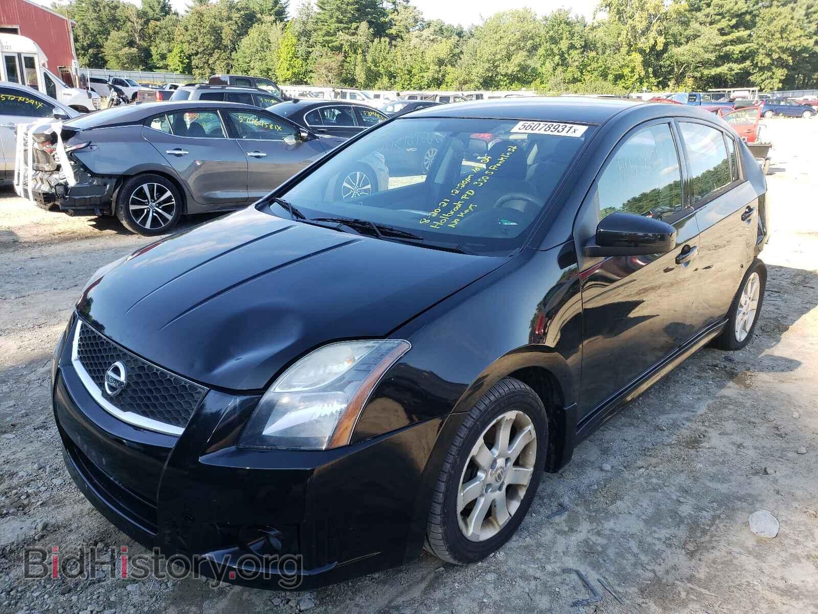 2010 NISSAN SENTRA - VIN: 3N1AB6AP5AL686136 - Фото 2