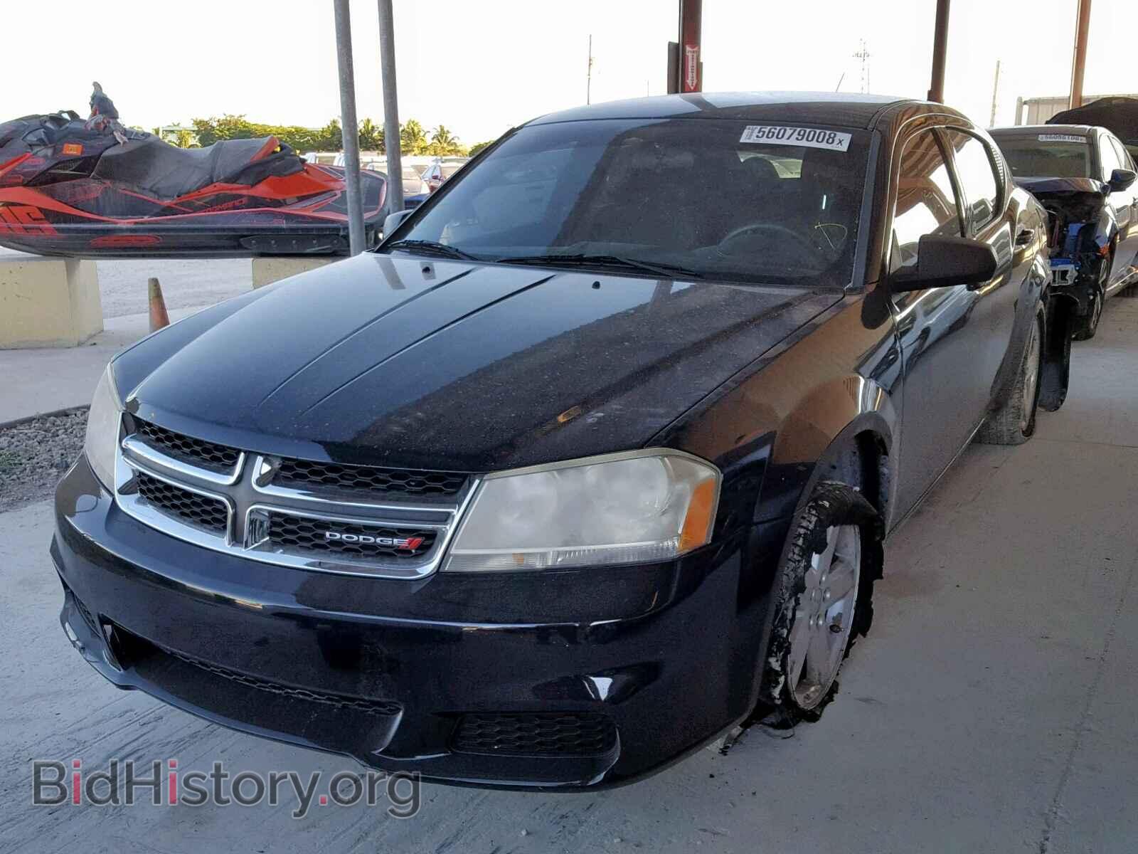 2013 DODGE AVENGER - VIN: 1C3CDZAB9DN665434 - Фото 2
