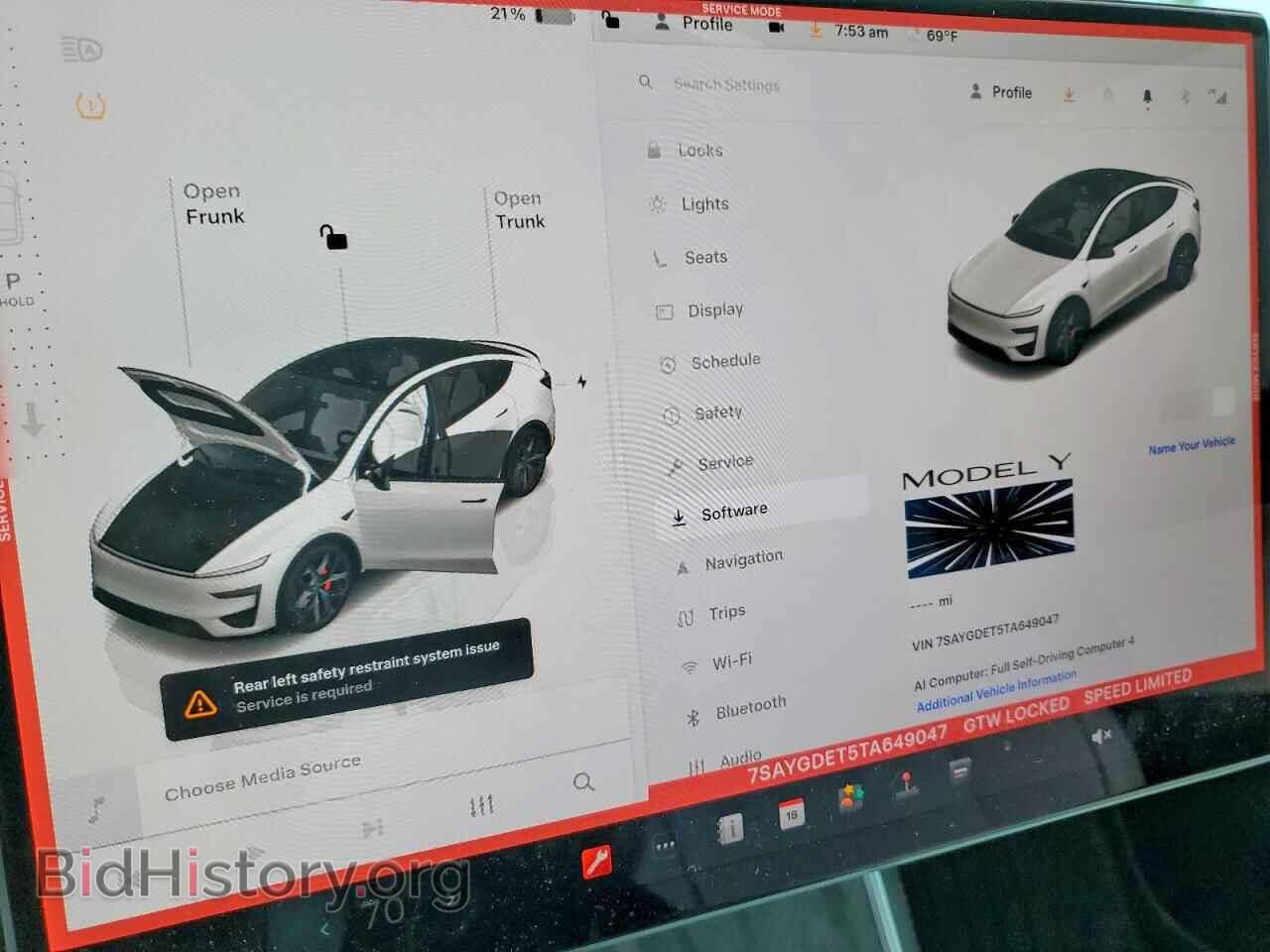 2026 TESLA MODEL Y - VIN: 7SAYGDET5TA649047 - Photo 9