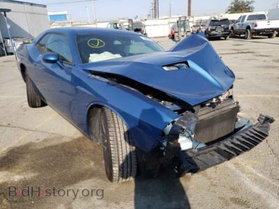 2020 Dodge CHALLENGER, синий — VIN 2C3CDZAG3LH176806, Copart