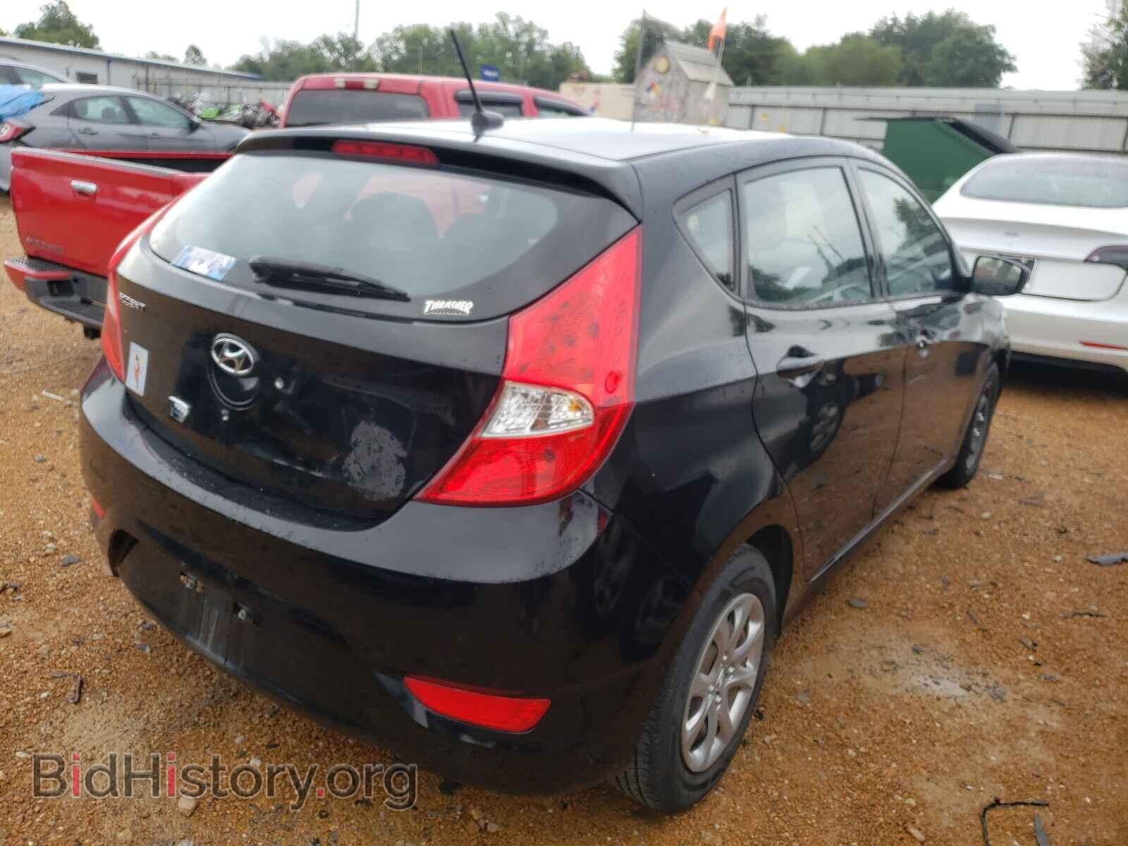 2014 HYUNDAI ACCENT - VIN: KMHCT5AE6EU190023 - Фото 4
