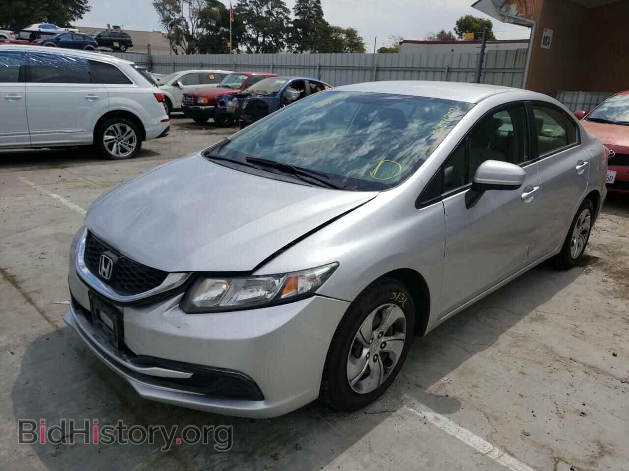 2015 HONDA CIVIC - VIN: 19XFB2F59FE702143 - Фото 2
