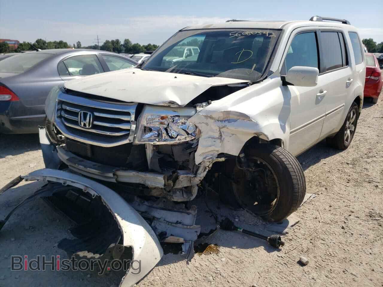 2012 HONDA PILOT - VIN: 5FNYF4H99CB033886 - Фото 2
