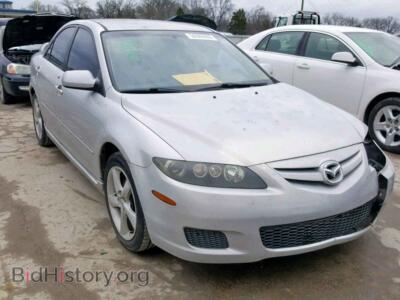2007 Mazda 6 6 I, серебристый — VIN 1YVHP80C375M40793, Copart