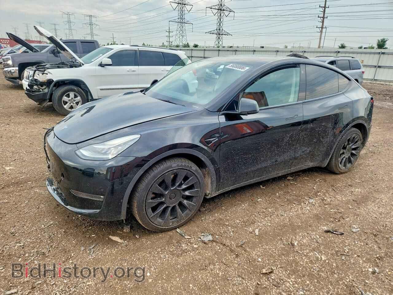 Фотография 7SAYGDEE5NF387201 - TESLA MODEL Y 2022