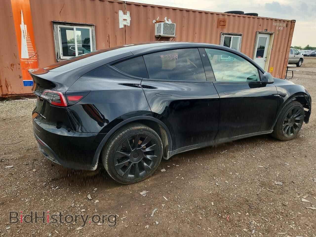 2022 TESLA MODEL Y - VIN: 7SAYGDEE5NF387201 - Фото 3