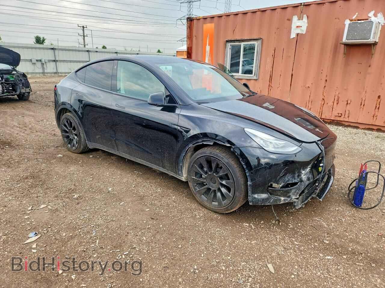 2022 TESLA MODEL Y - VIN: 7SAYGDEE5NF387201 - Фото 4