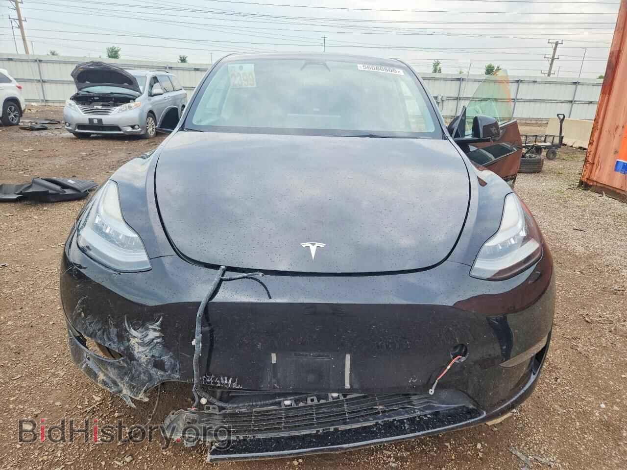 2022 TESLA MODEL Y - VIN: 7SAYGDEE5NF387201 - Фото 5