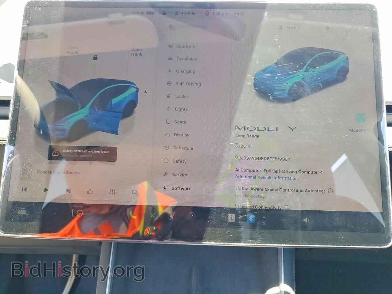 2026 TESLA MODEL Y - VIN: 7SAYGDED6TF519984 - Photo 9