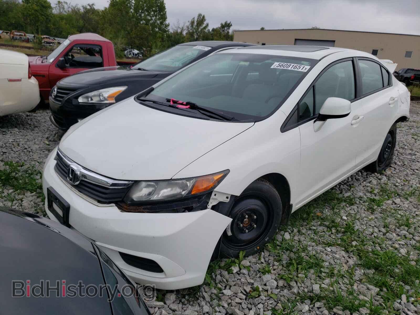 2012 HONDA CIVIC - VIN: 19XFB2F80CE336238 - Фото 2
