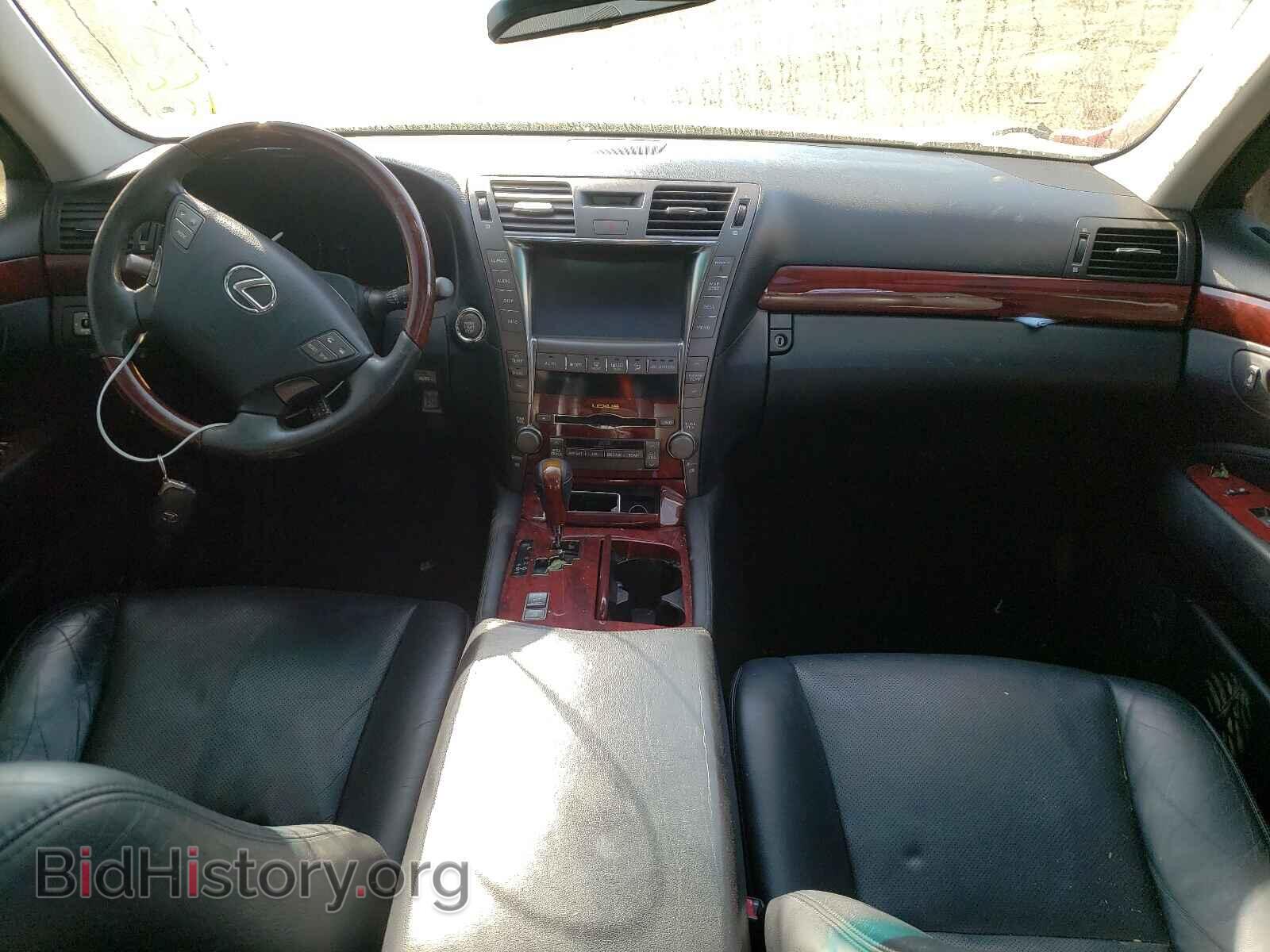 2008 LEXUS LS460 - VIN: JTHBL46F585080752 - Фото 9