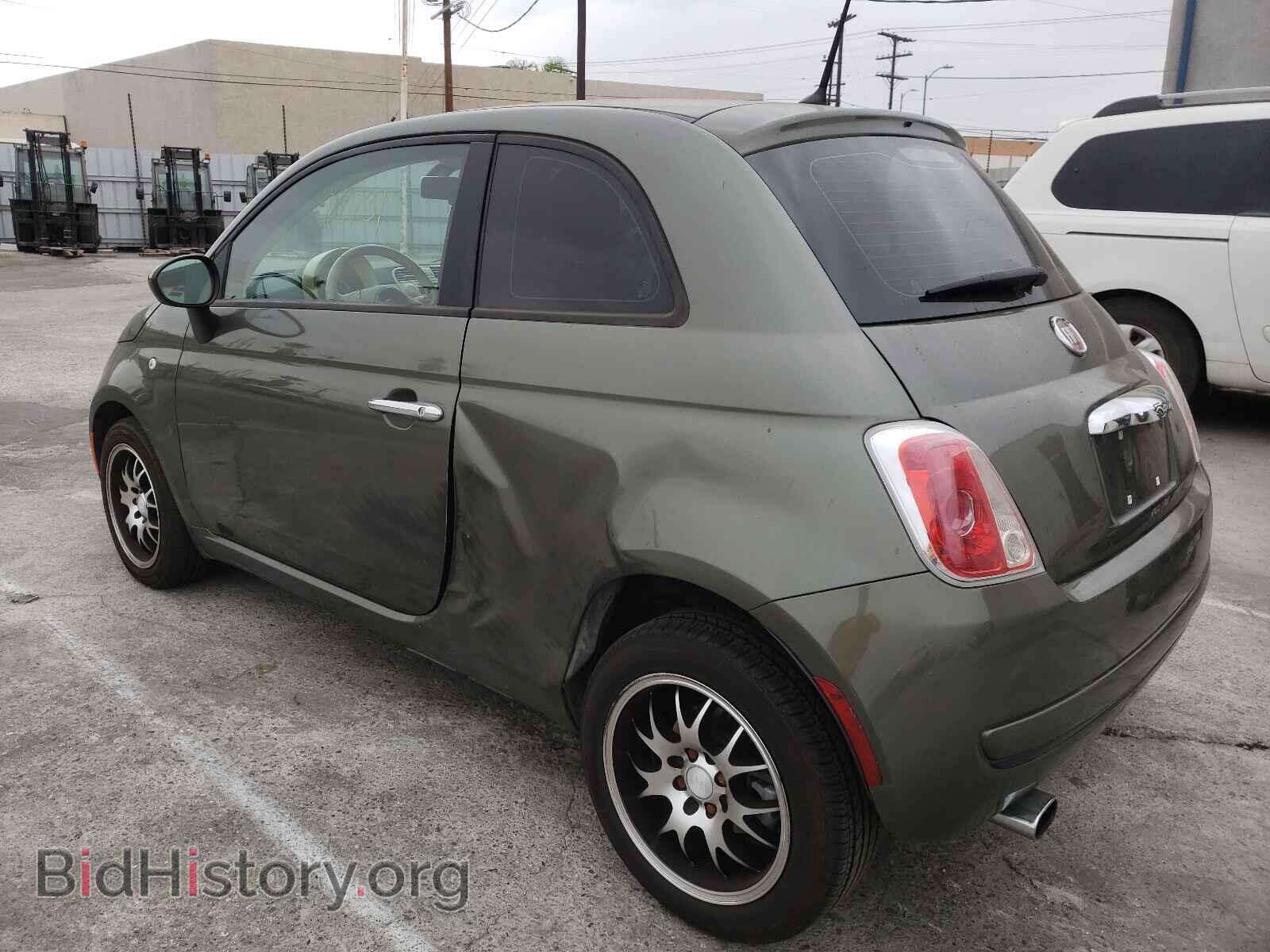 2012 FIAT 500 - VIN: 3C3CFFAR3CT212575 - Фото 3