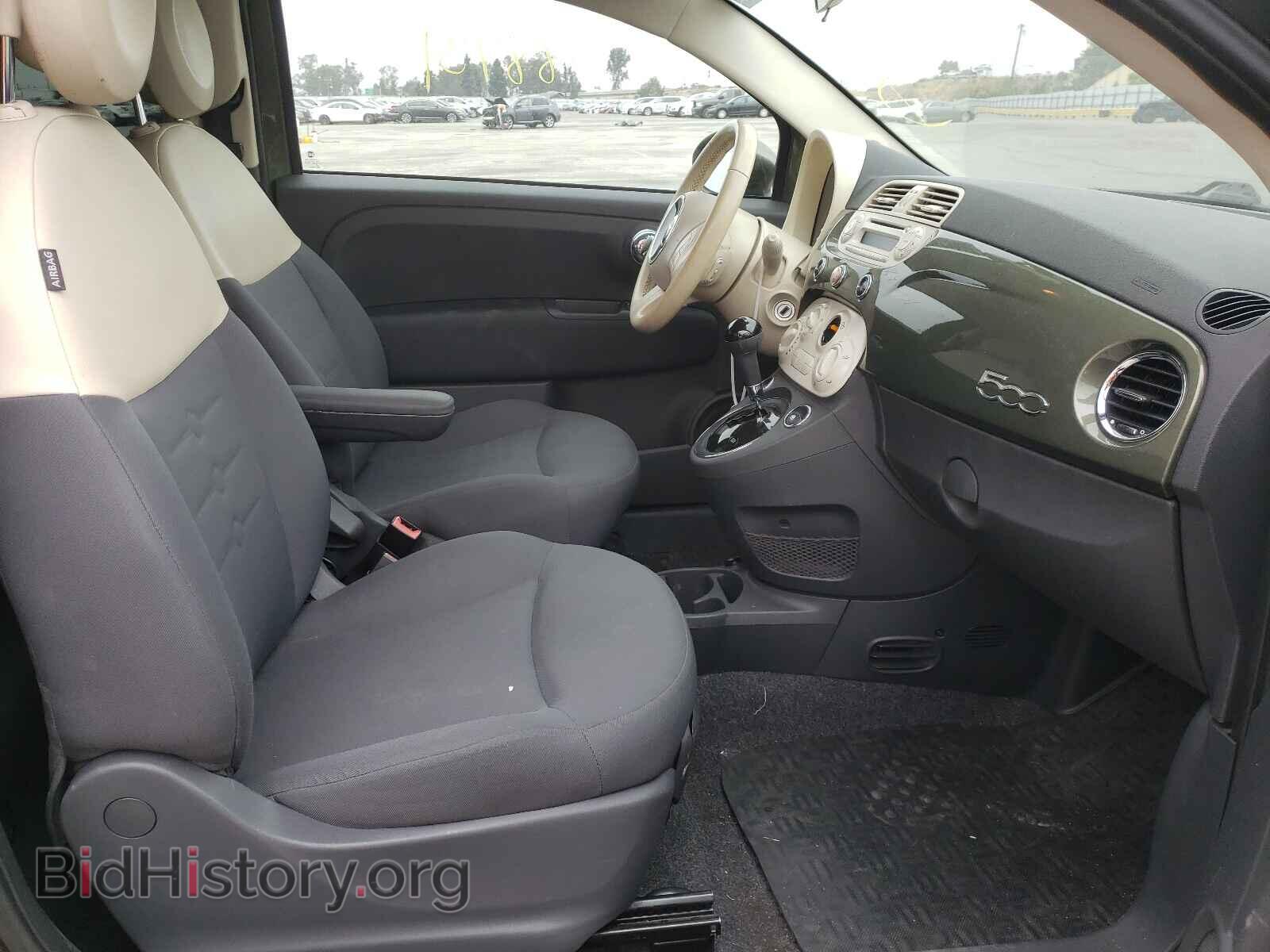 2012 FIAT 500 - VIN: 3C3CFFAR3CT212575 - Фото 5