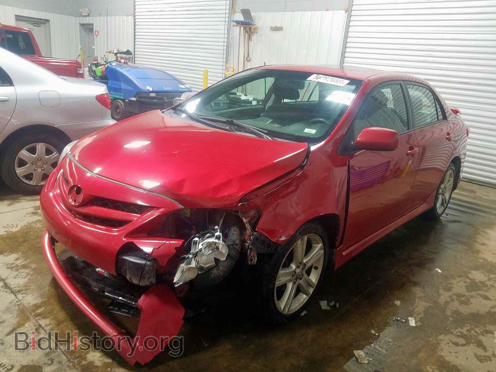 2013 TOYOTA COROLLA BA - VIN: 2T1BU4EE5DC097913 - Фото 2