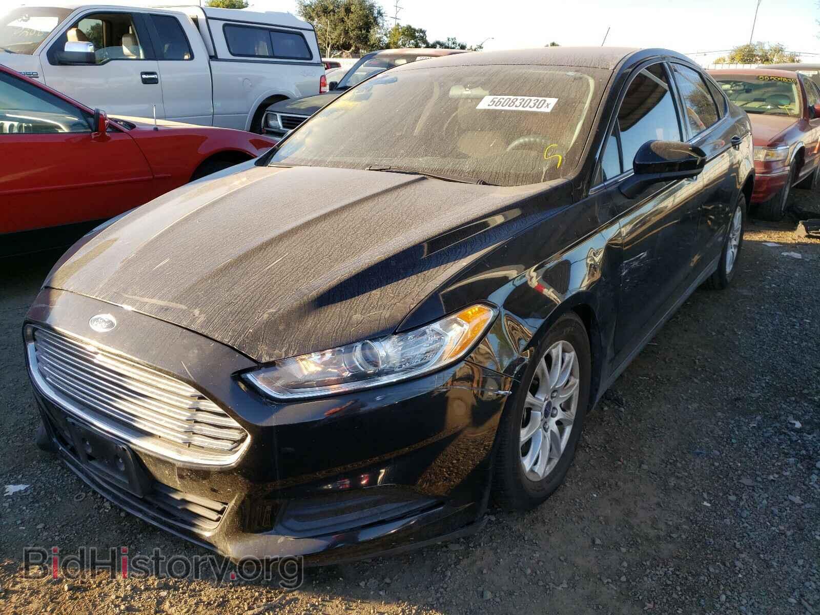 2016 FORD FUSION - VIN: 3FA6P0G76GR247211 - Фото 2