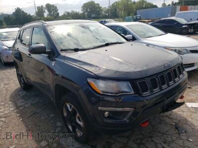 2017 Jeep COMPASS Compass TR, charcoal — VIN 3C4NJDDBXHT651236, Copart
